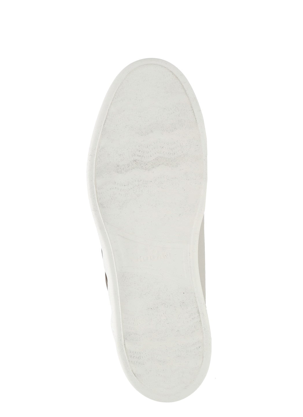 Hogan Sneakers Ivory Cow Leather Sole: Rubber