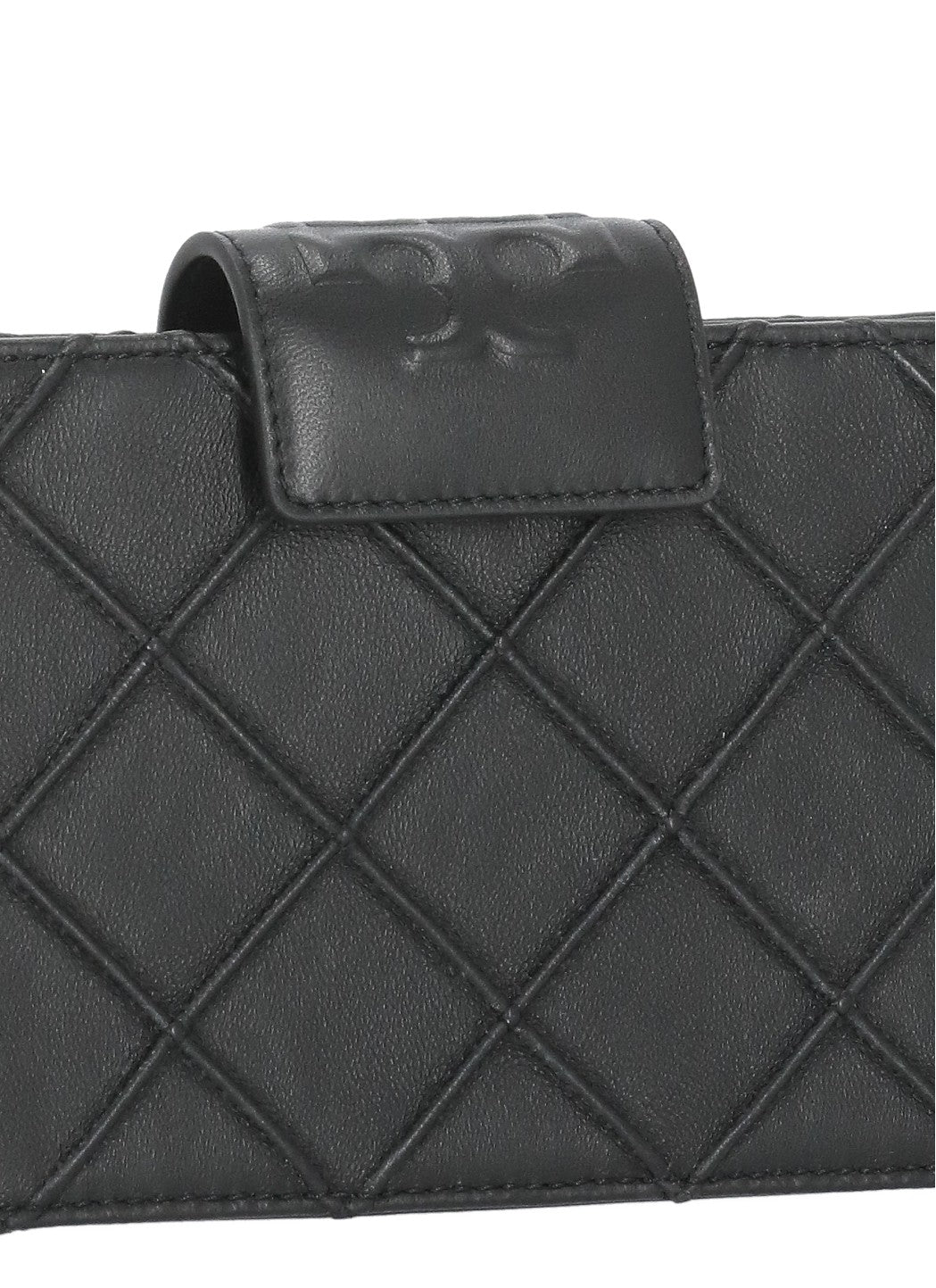 Tory Burch Wallets Black Cow Leather