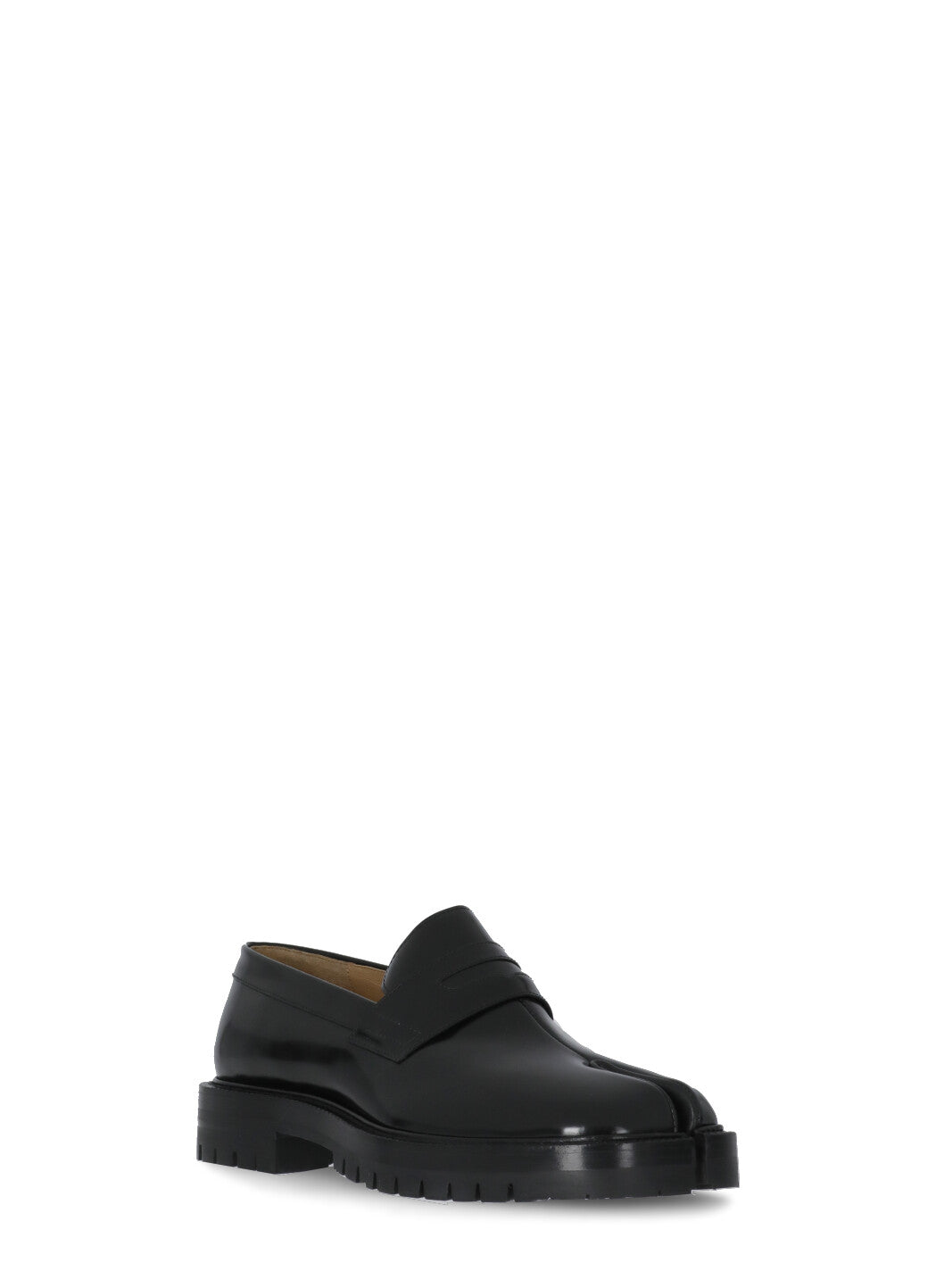 Maison Margiela Flat shoes Black Calfskin Lining: Lambskin