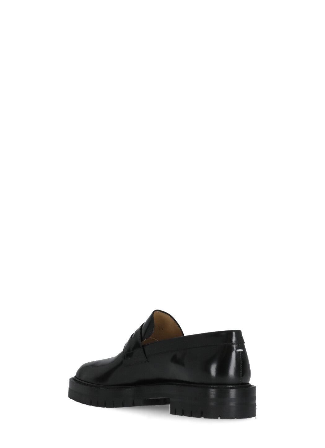 Maison Margiela Flat shoes Black Calfskin Lining: Lambskin