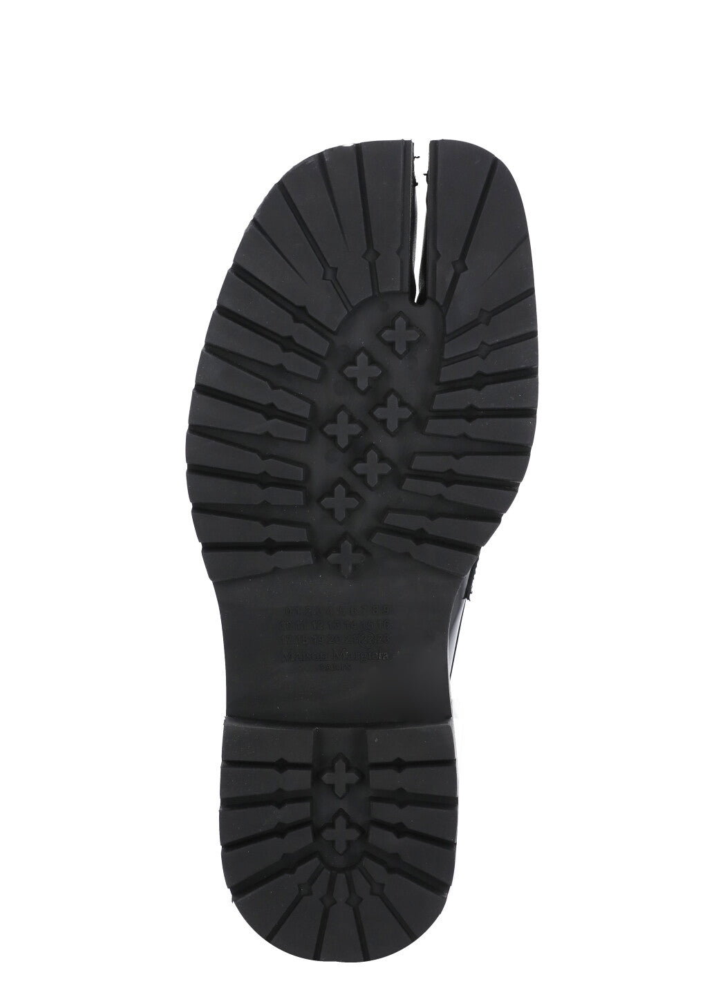 Maison Margiela Flat shoes Black Calfskin Lining: Lambskin