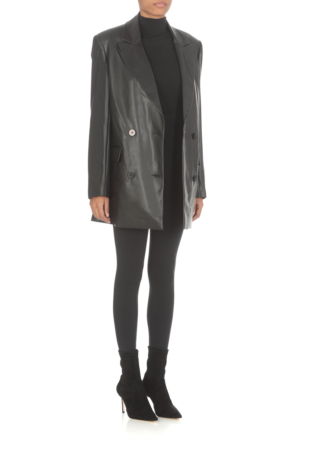 Wolford Top Black Cotton Polyamide Elastane