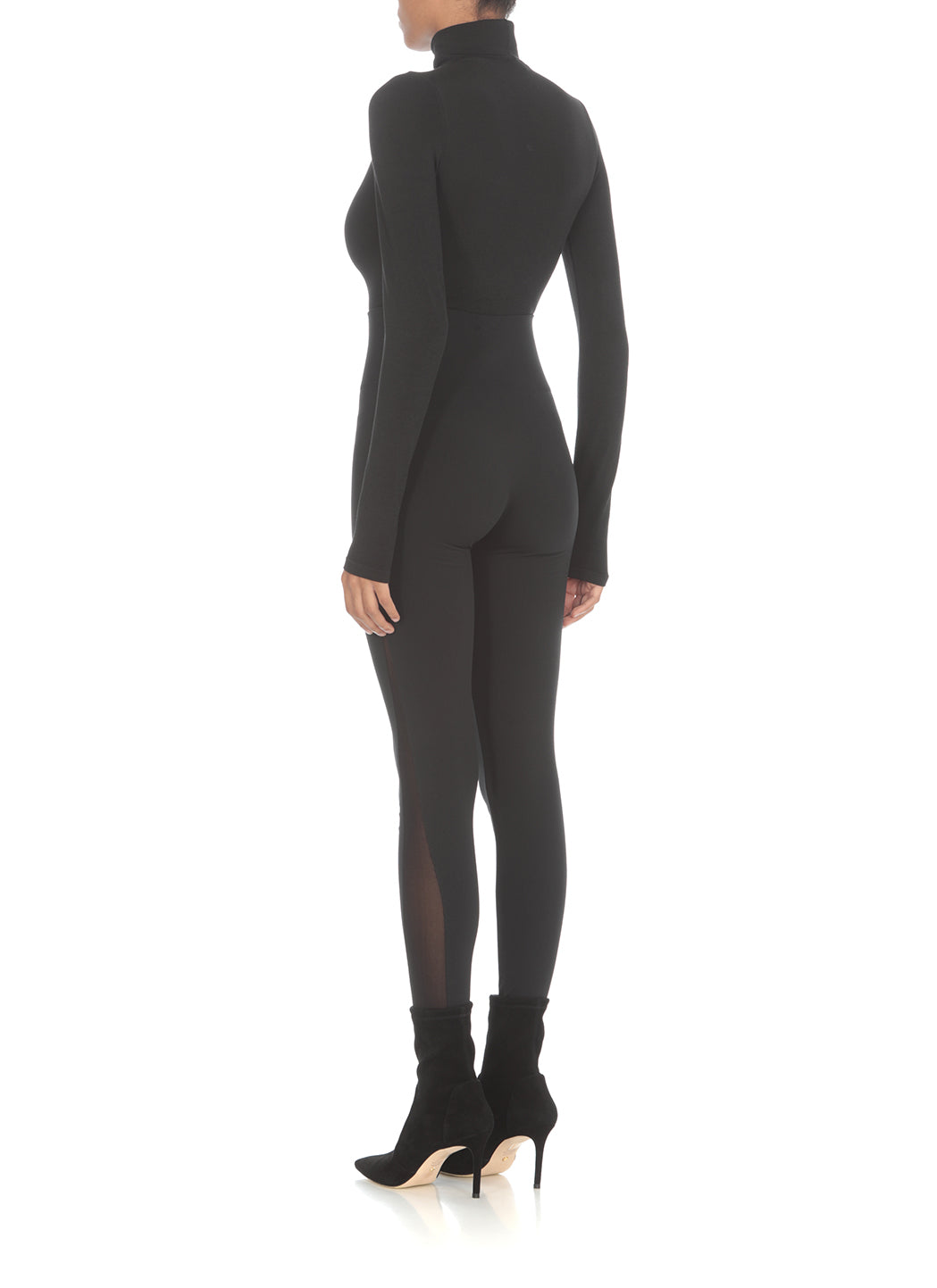 Wolford Top Black Cotton Polyamide Elastane