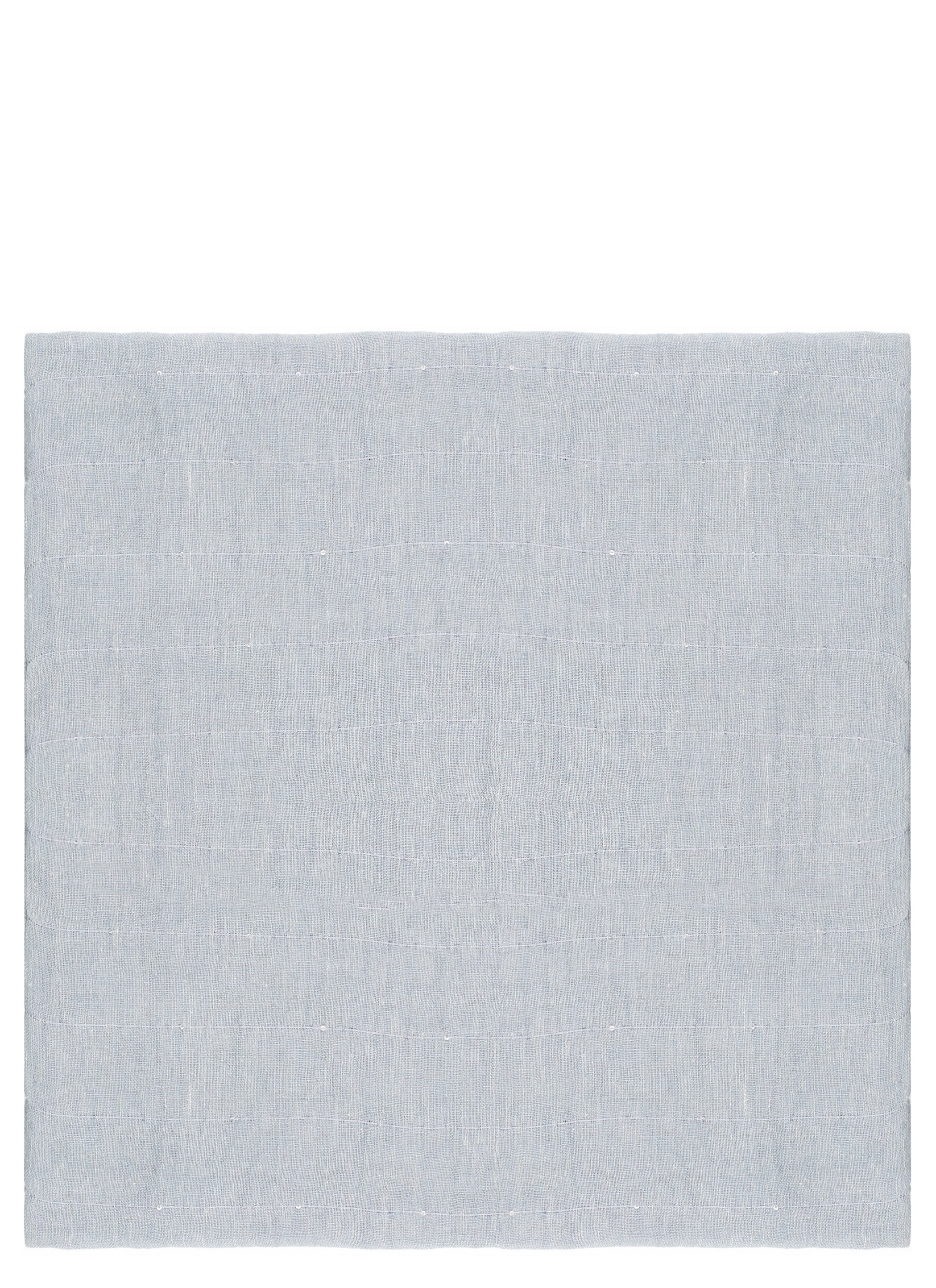 Panicale Scarfs Light Blue Linen Polyester