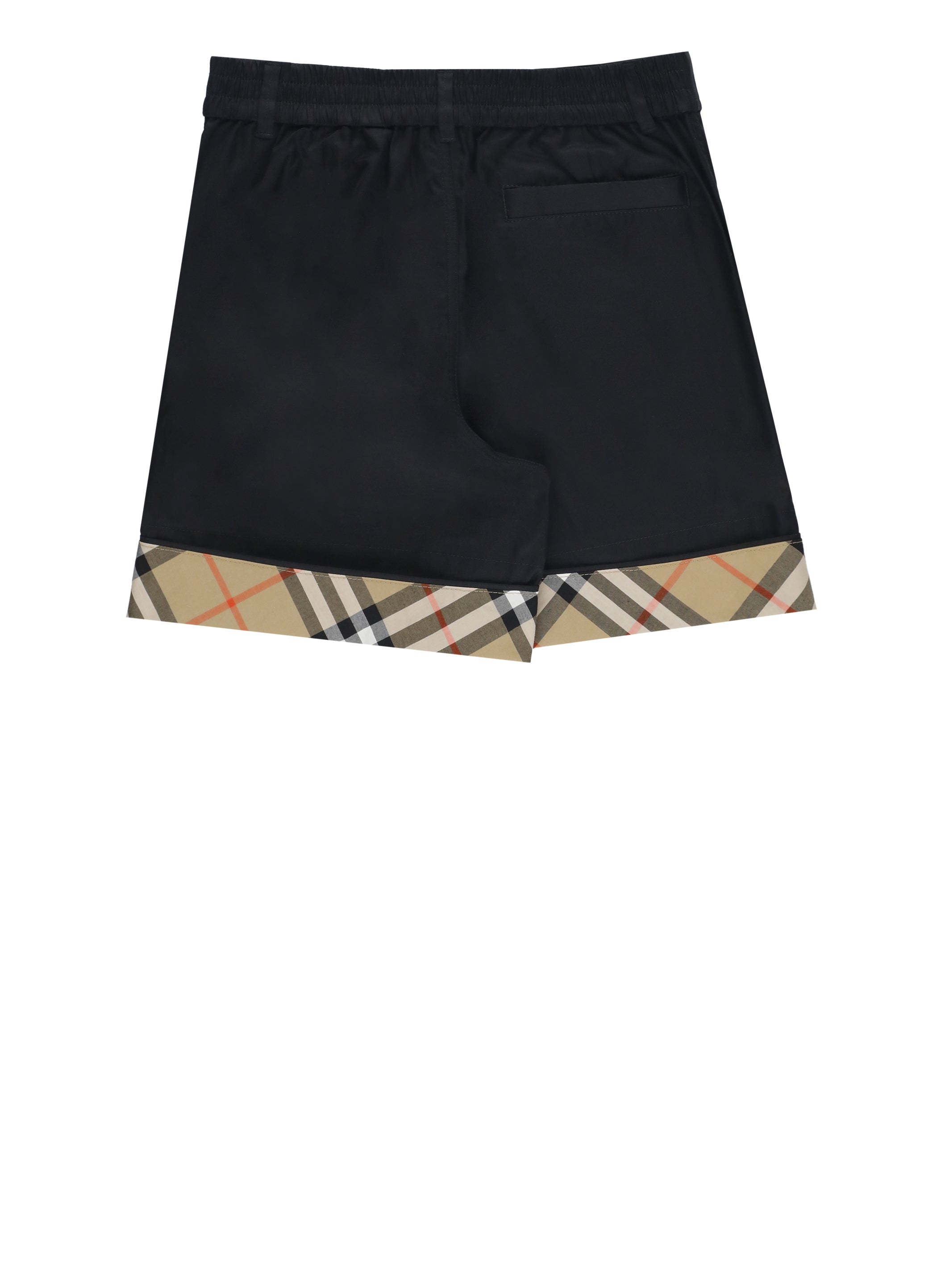 Burberry Kids Shorts Black Cotton