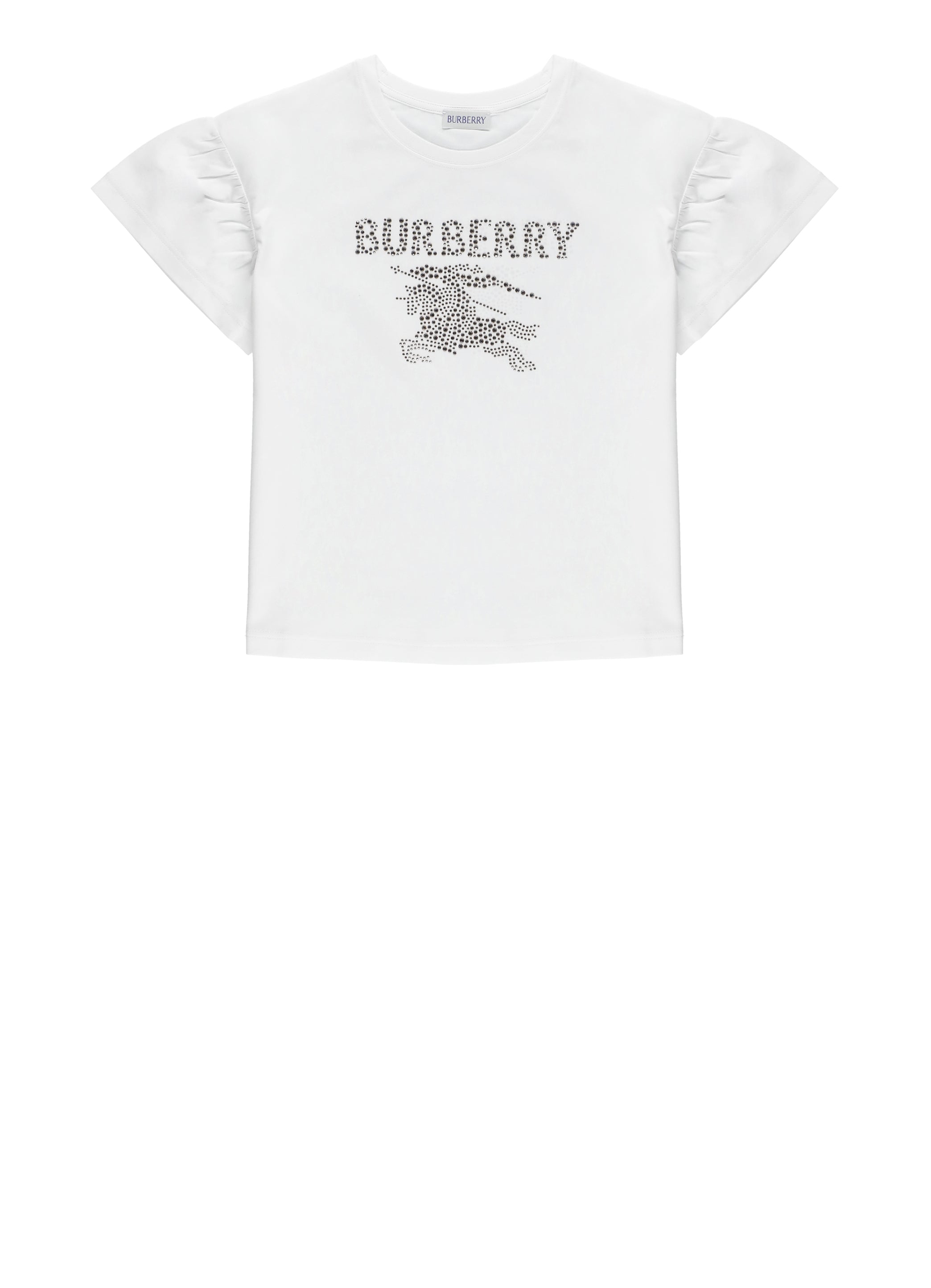 Burberry Kids T-shirts and Polos White Cotton