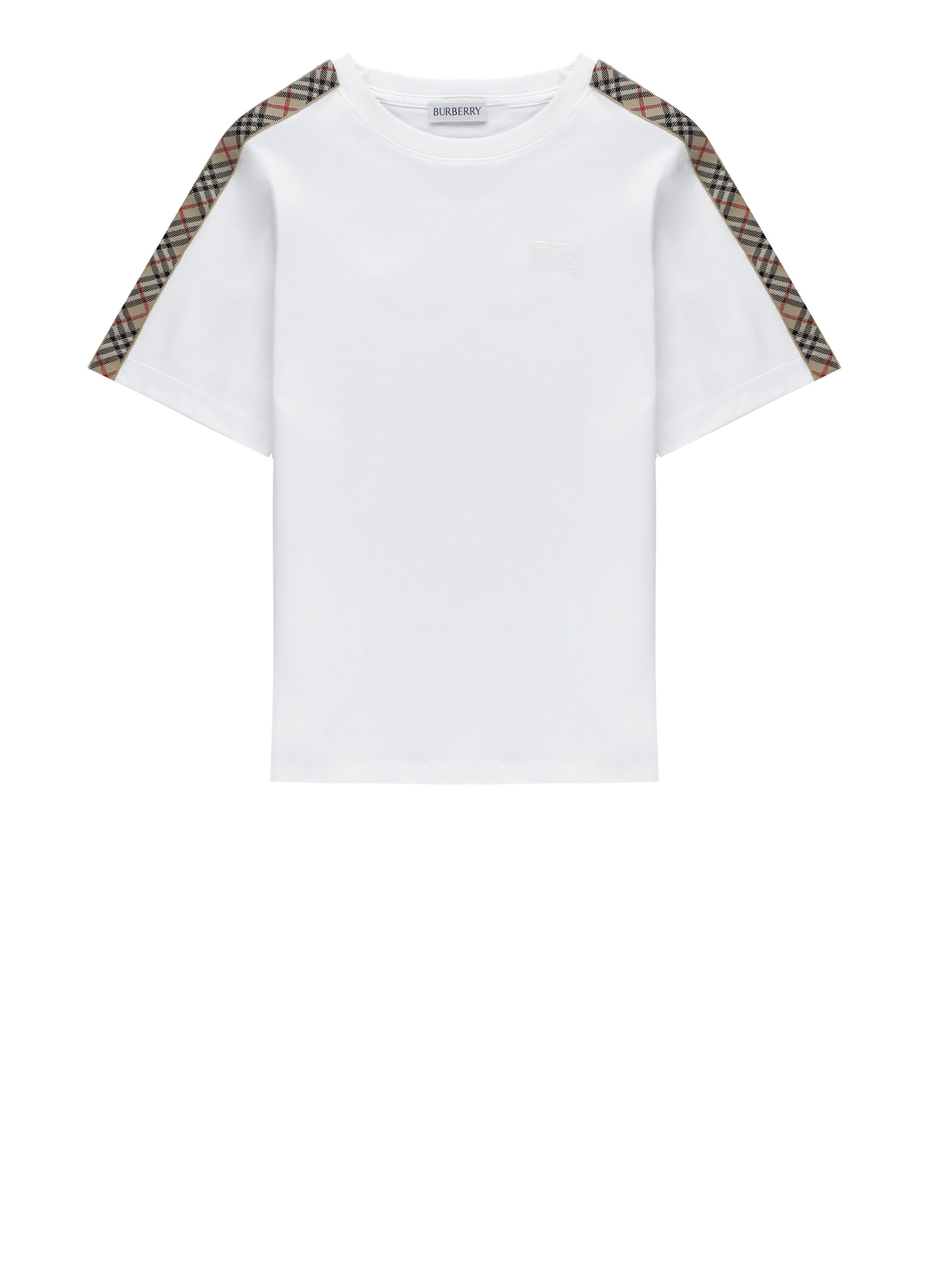 Burberry Kids T-shirts and Polos White Cotton