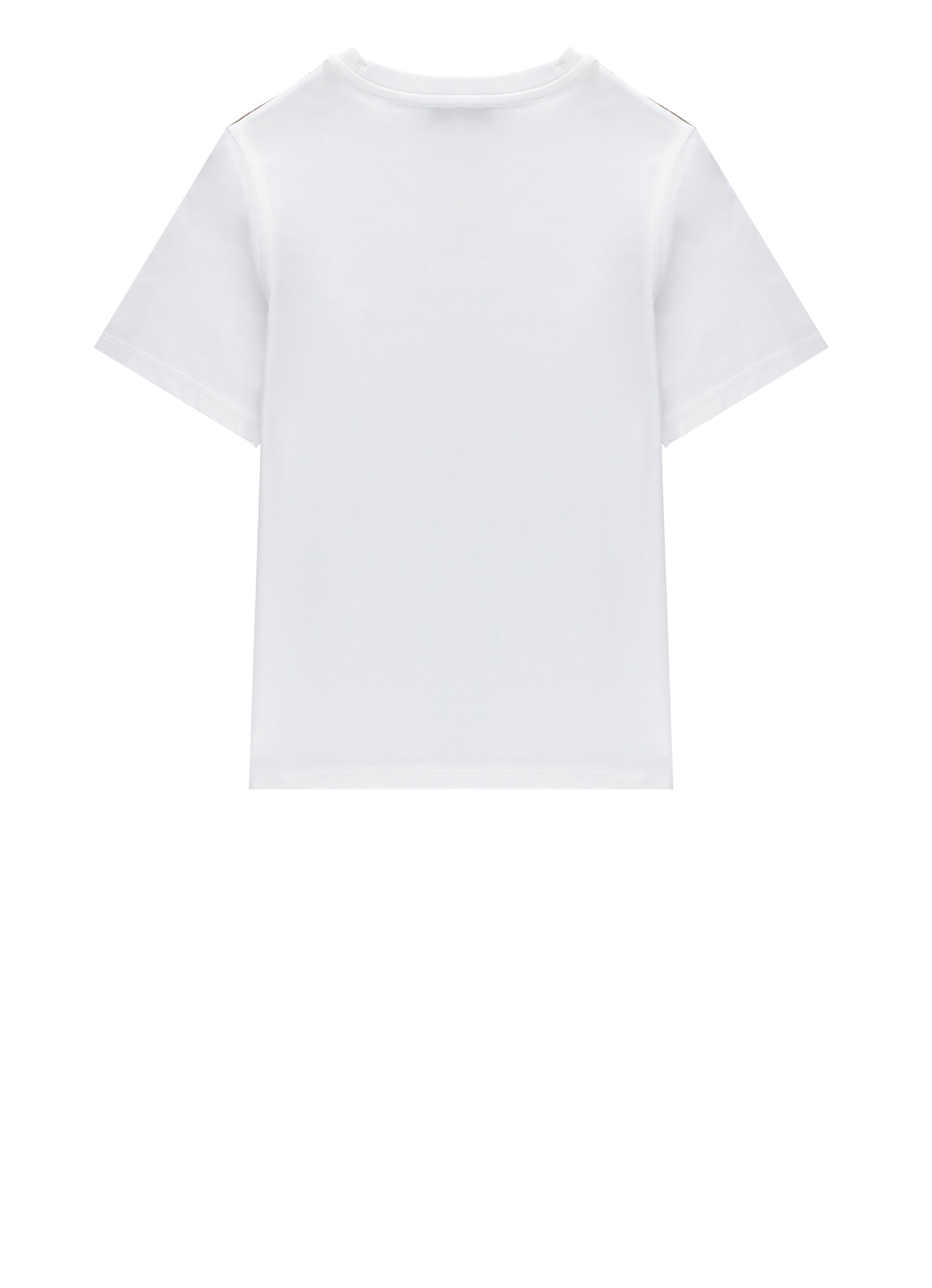 Burberry Kids T-shirts and Polos White Cotton