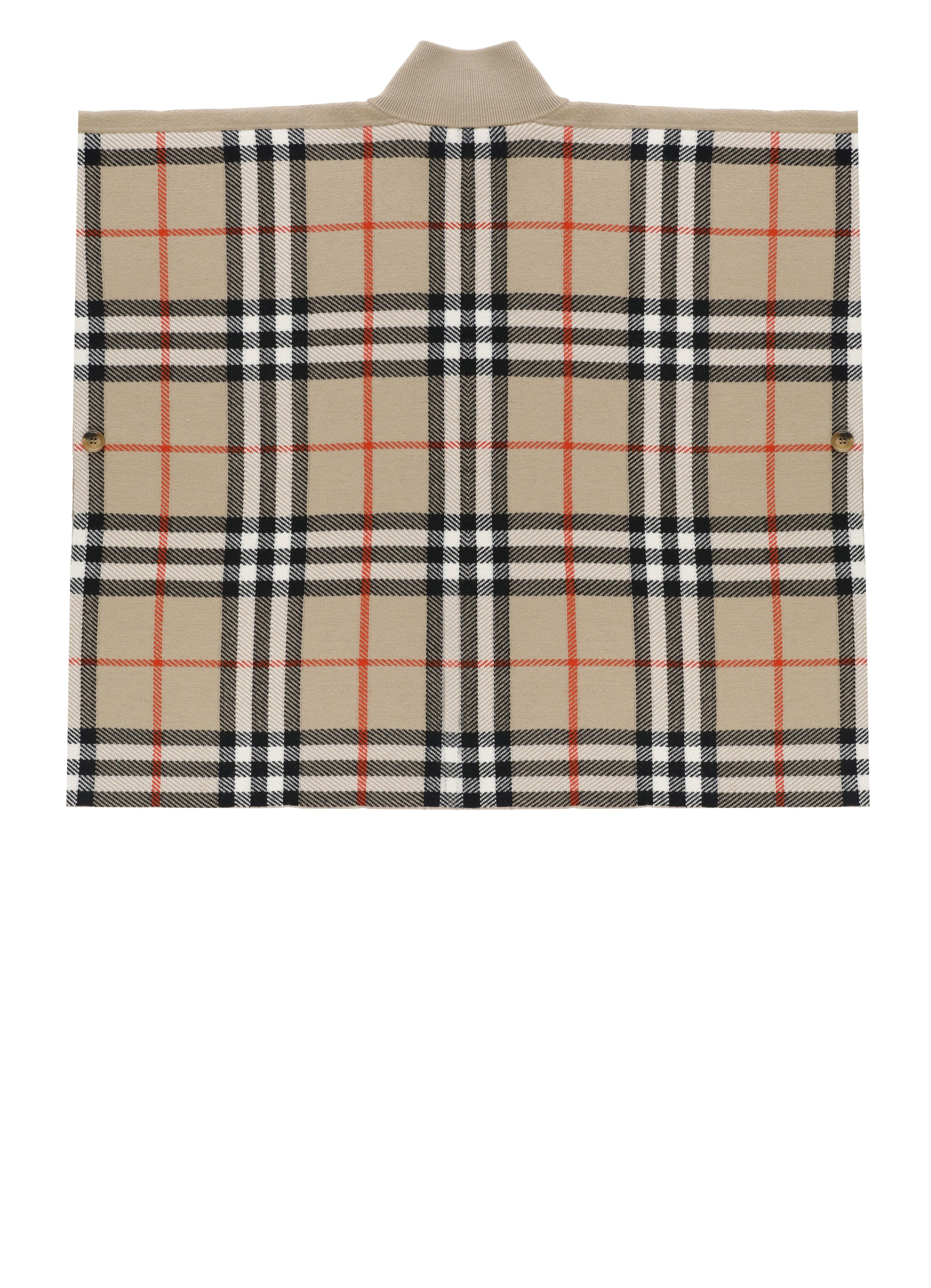 Burberry Kids Jackets Beige Wool Polyamide Elastane