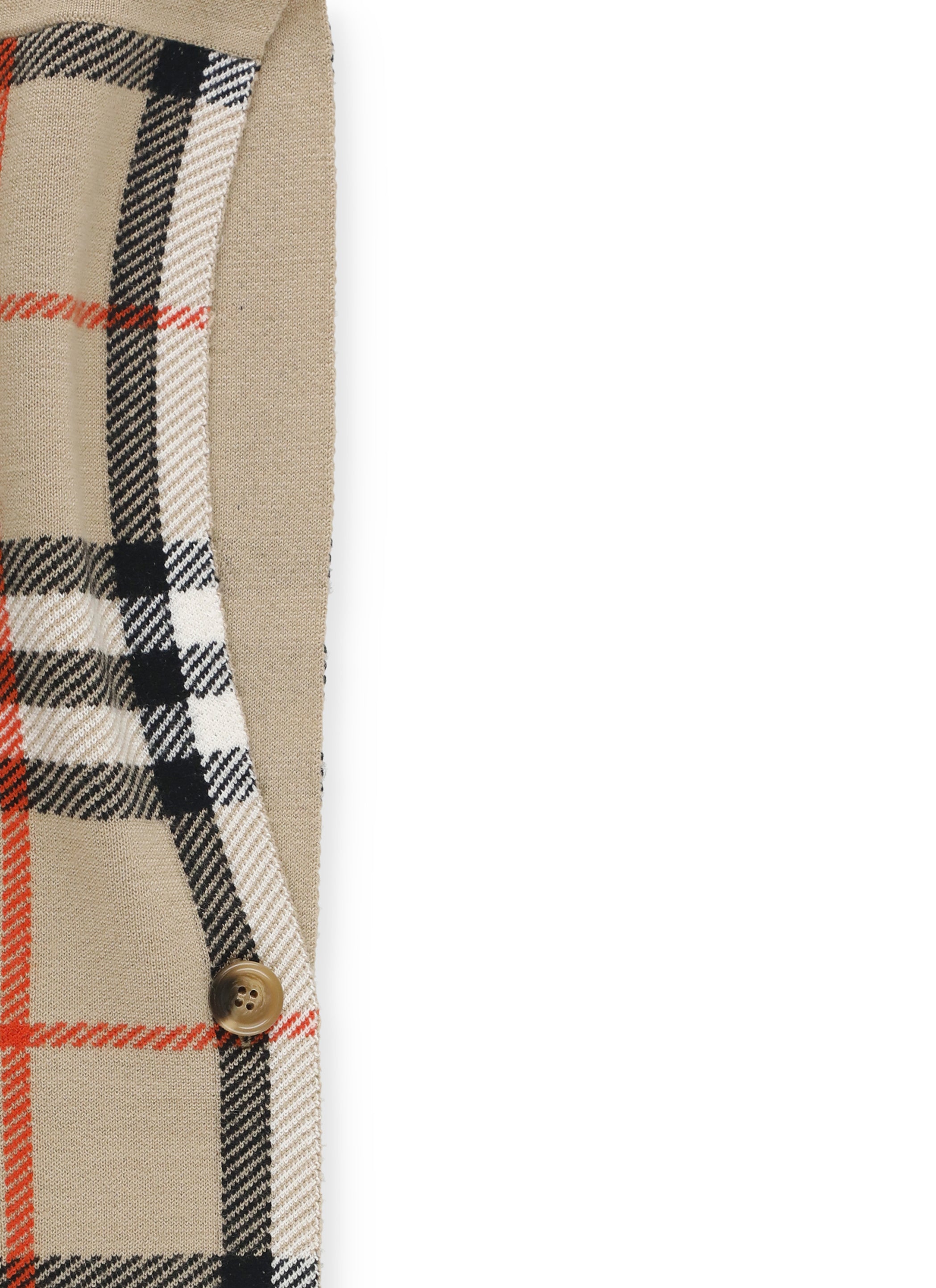 Burberry Kids Jackets Beige Wool Polyamide Elastane