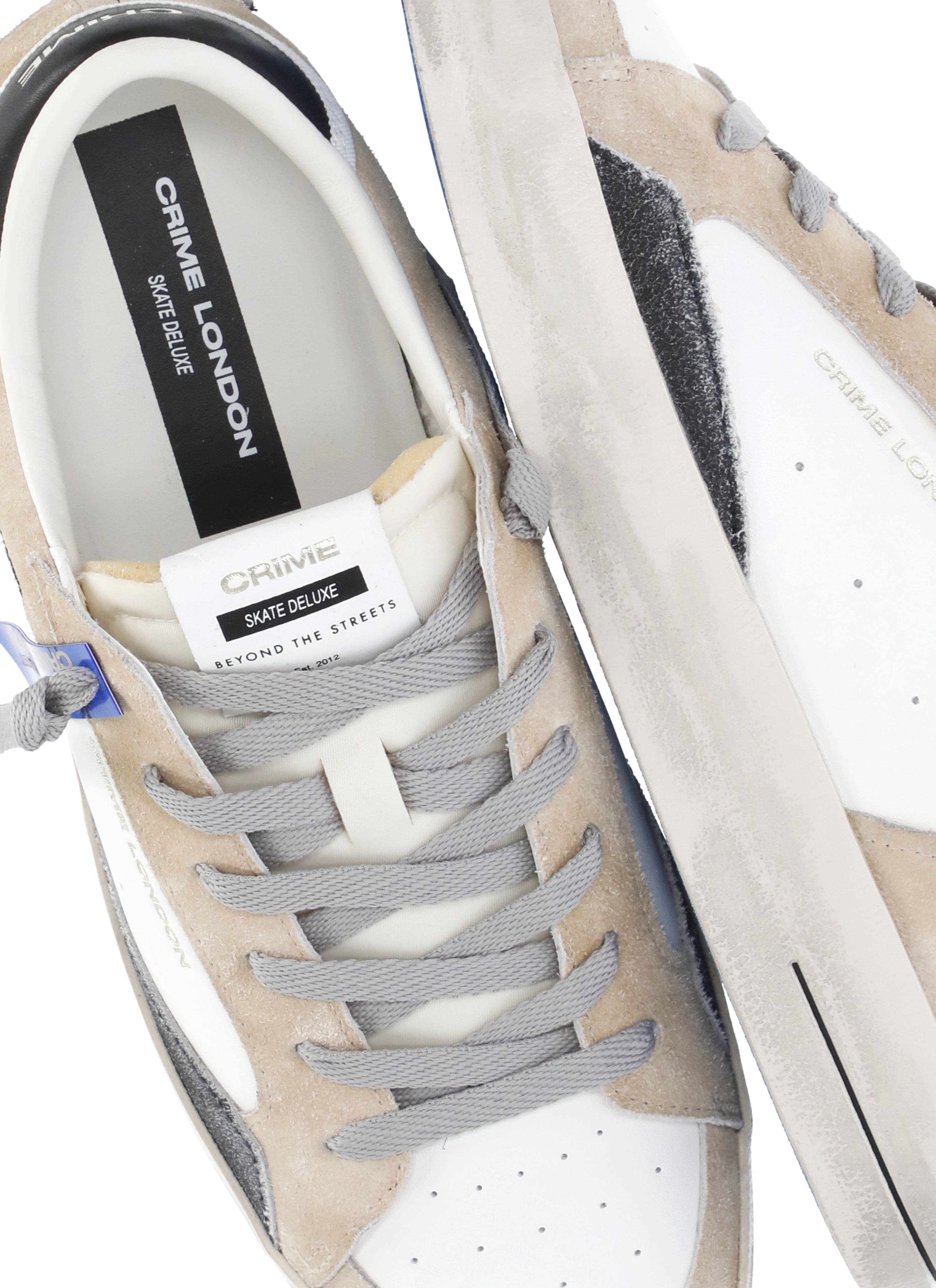 Crime London Sneakers Beige