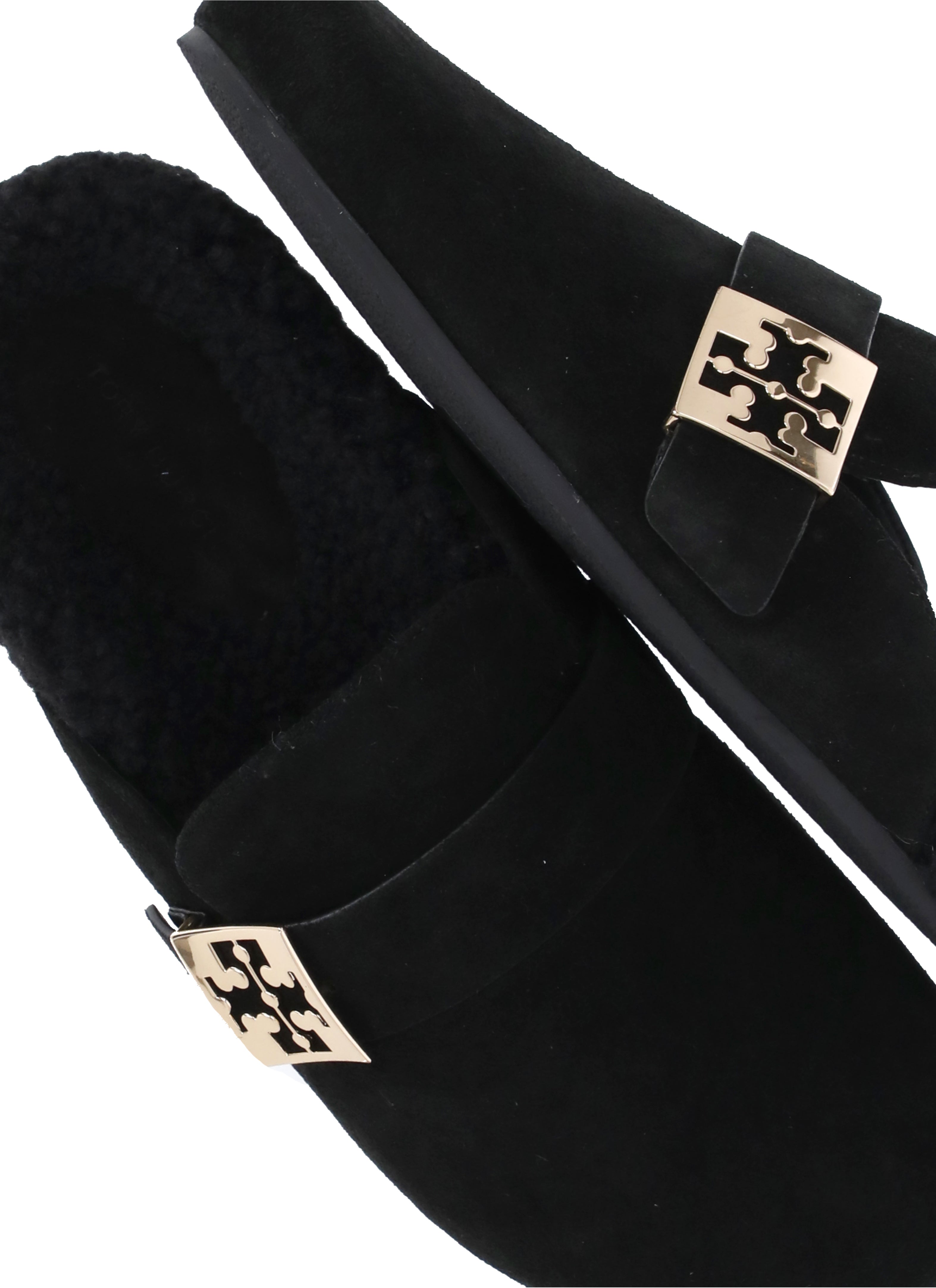 Tory Burch Sandals Black Cow Leather