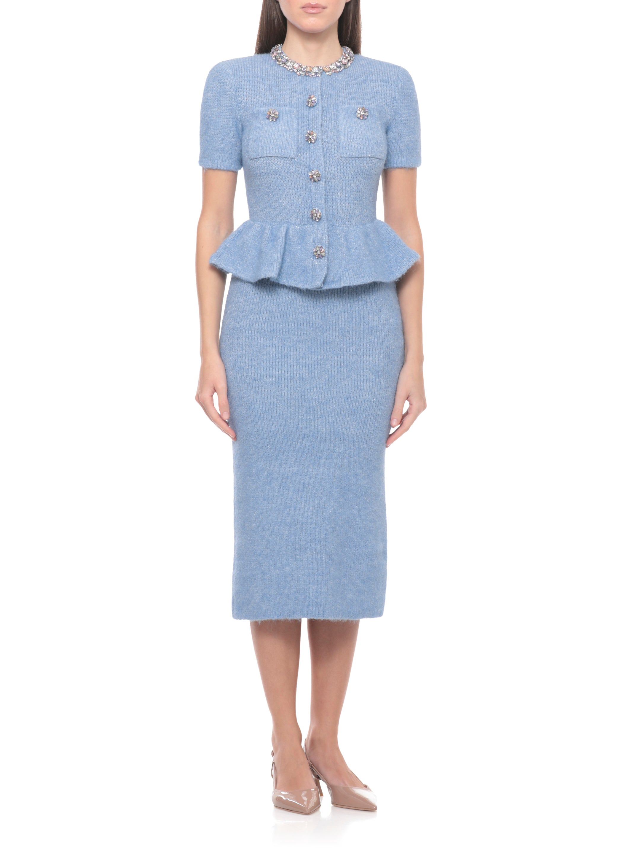 SELF PORTRAIT Dresses Blue