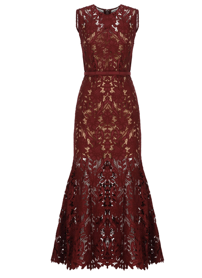 SELF PORTRAIT Dresses Bordeaux