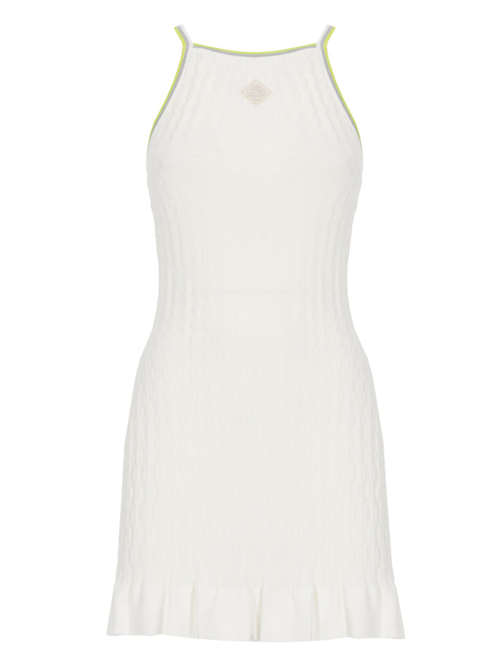 Casablanca Dresses White Viscose Polyamide