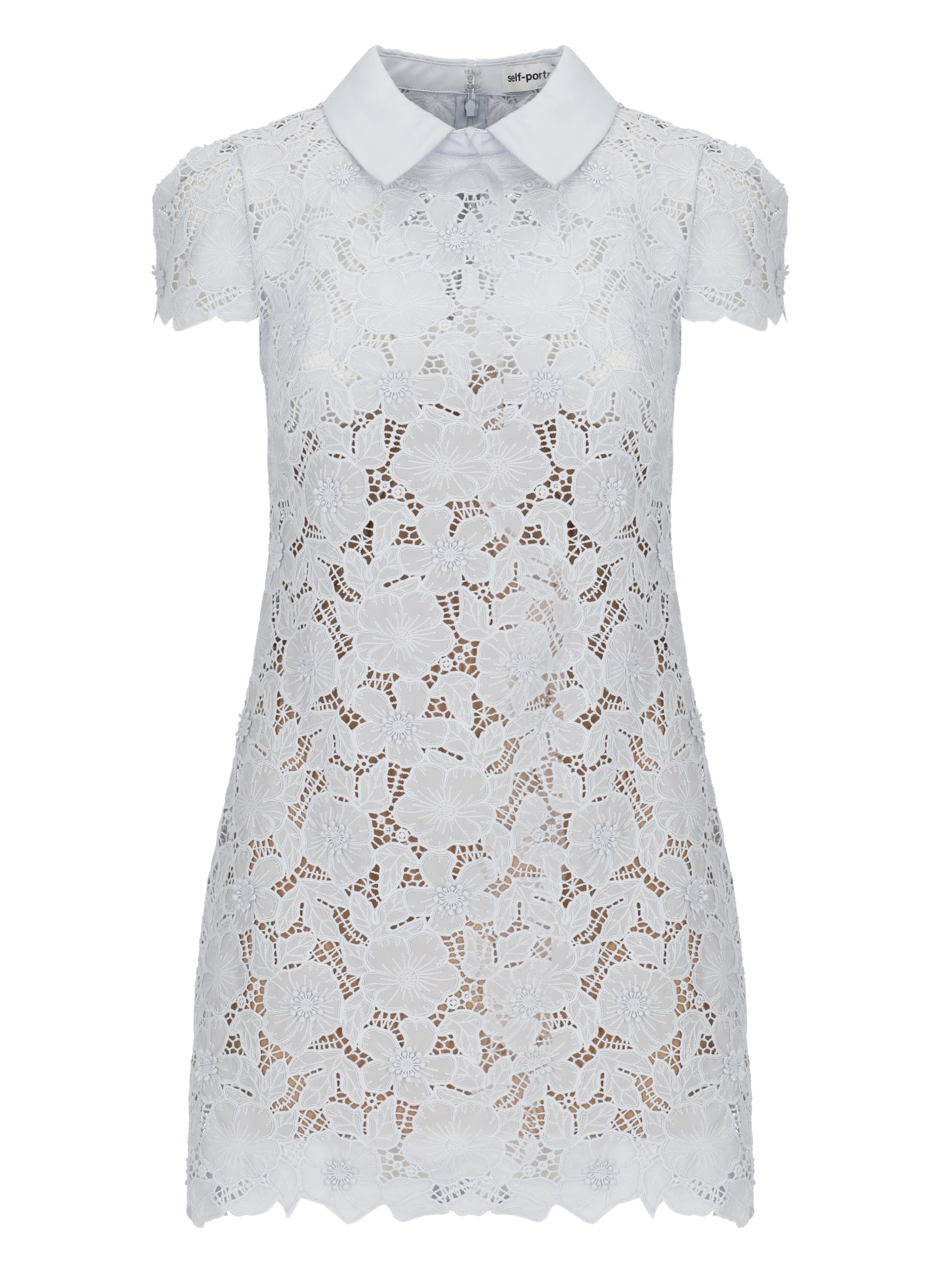 SELF PORTRAIT Dresses Light Blue Polyester