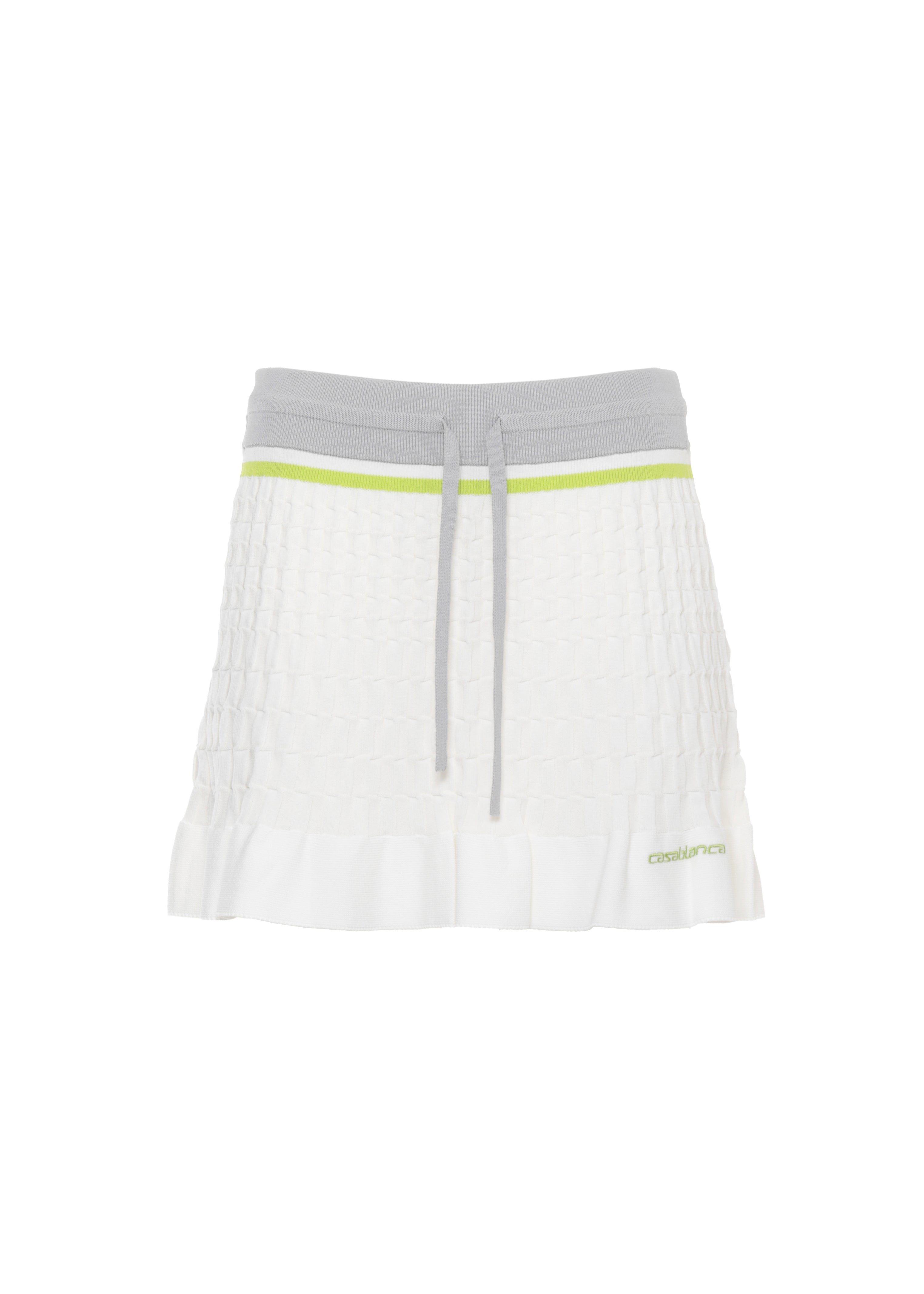 Casablanca Skirts White Viscose Polyamide