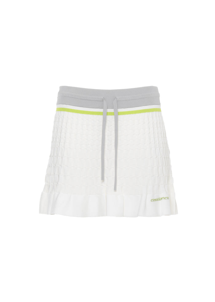 Casablanca Skirts White Viscose Polyamide
