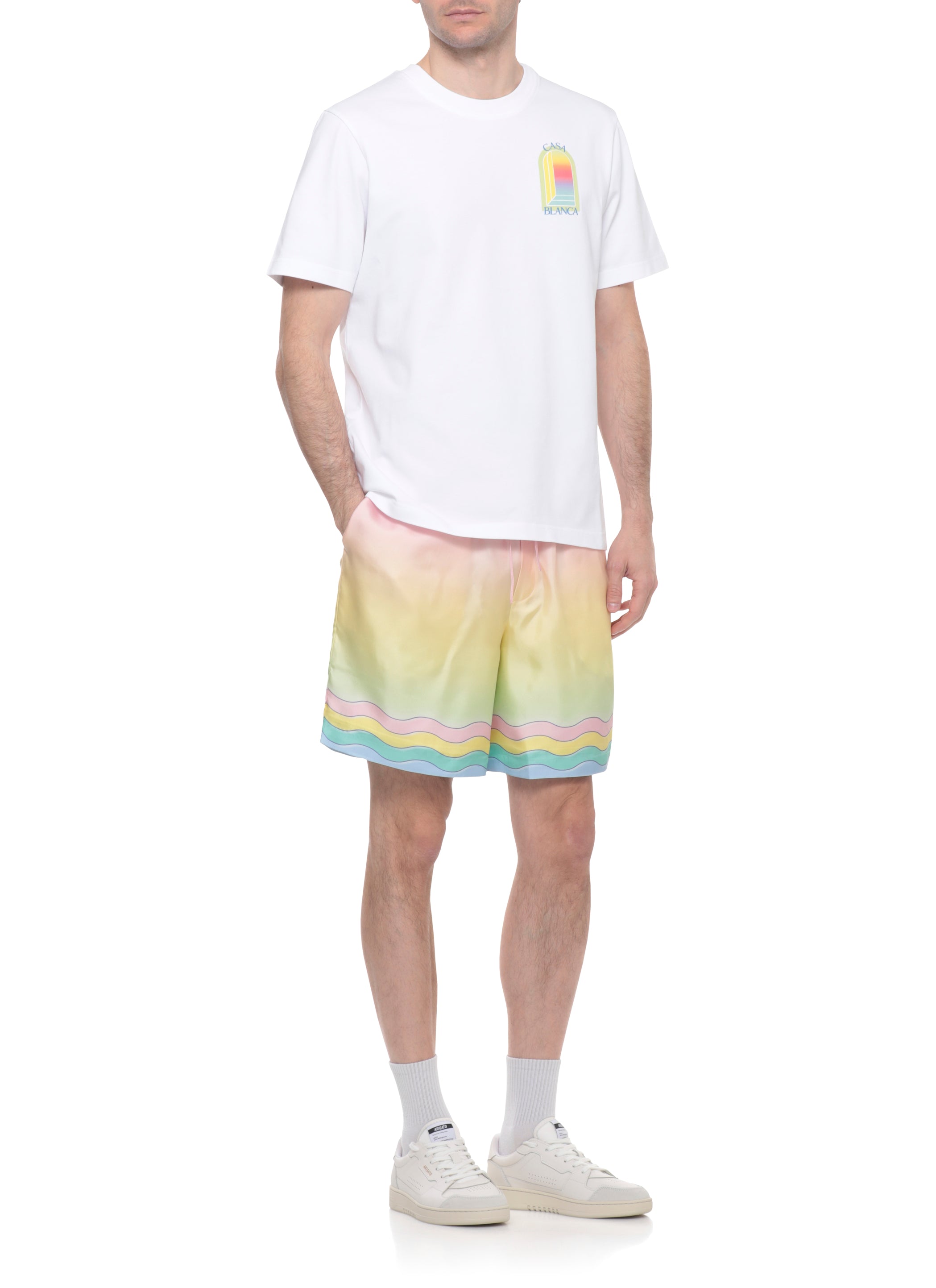Casablanca T-shirts and Polos White Cotton