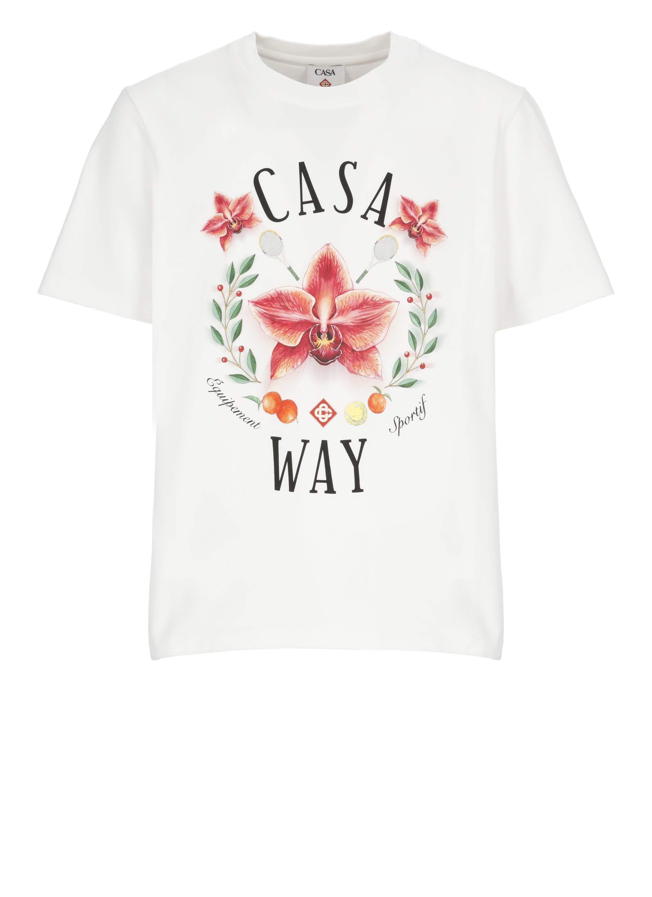 Casablanca T-shirts and Polos White Cotton