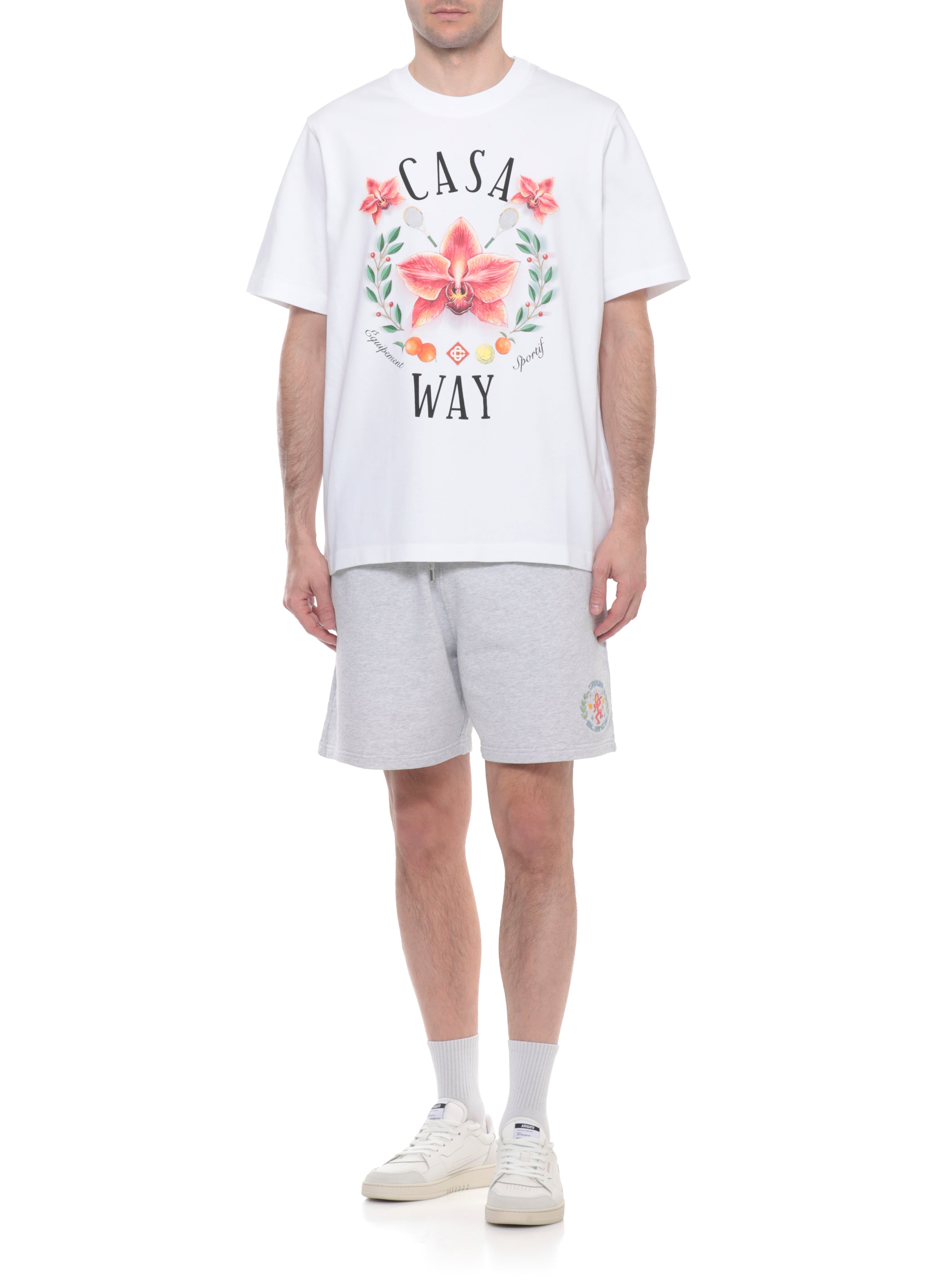 Casablanca T-shirts and Polos White Cotton