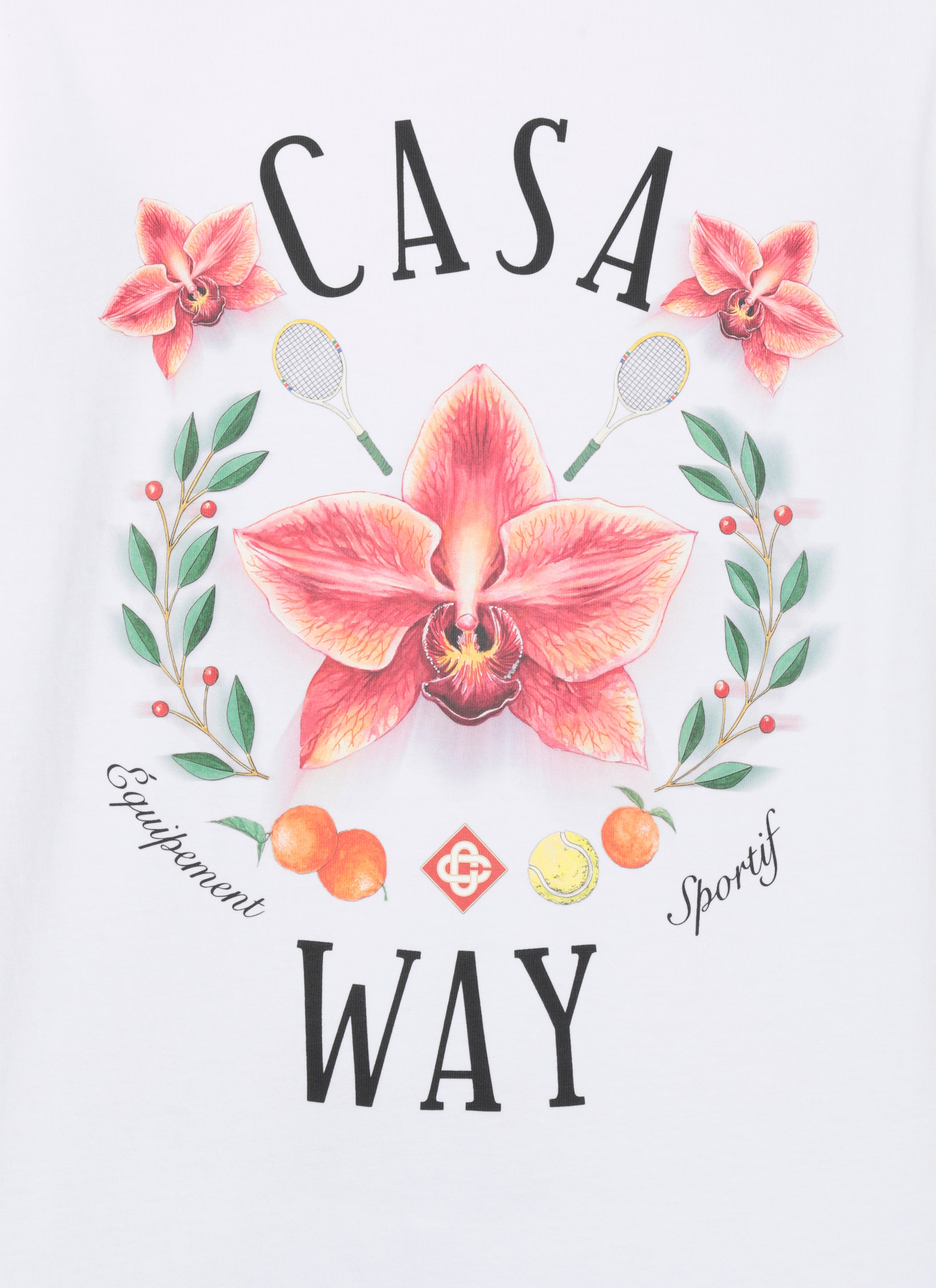 Casablanca T-shirts and Polos White Cotton