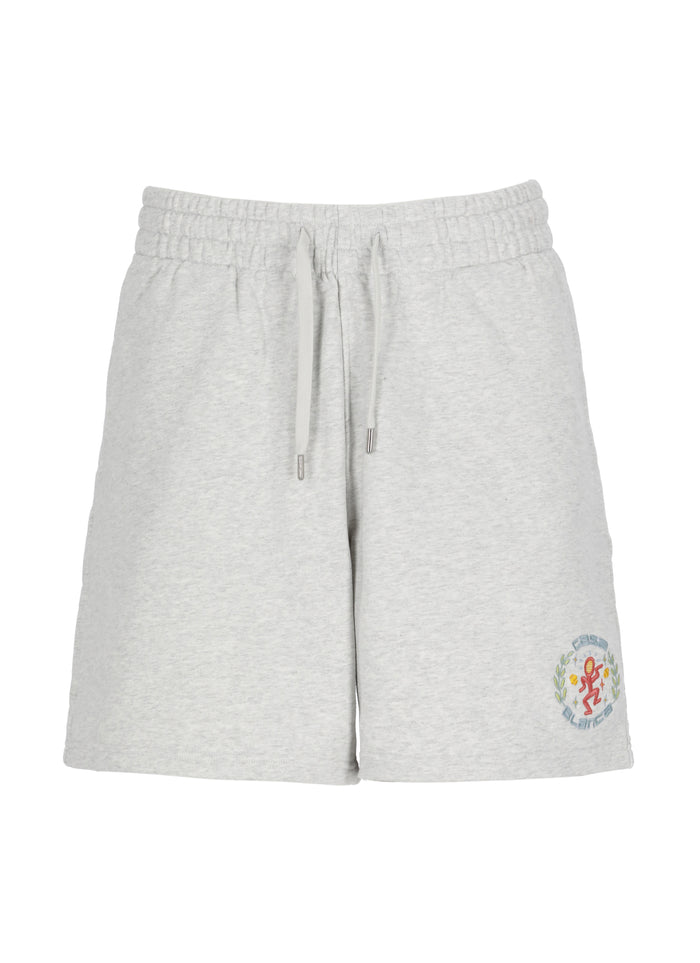 Casablanca Shorts Grey Cotton