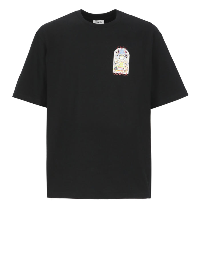 Casablanca T-shirts and Polos Black Cotton