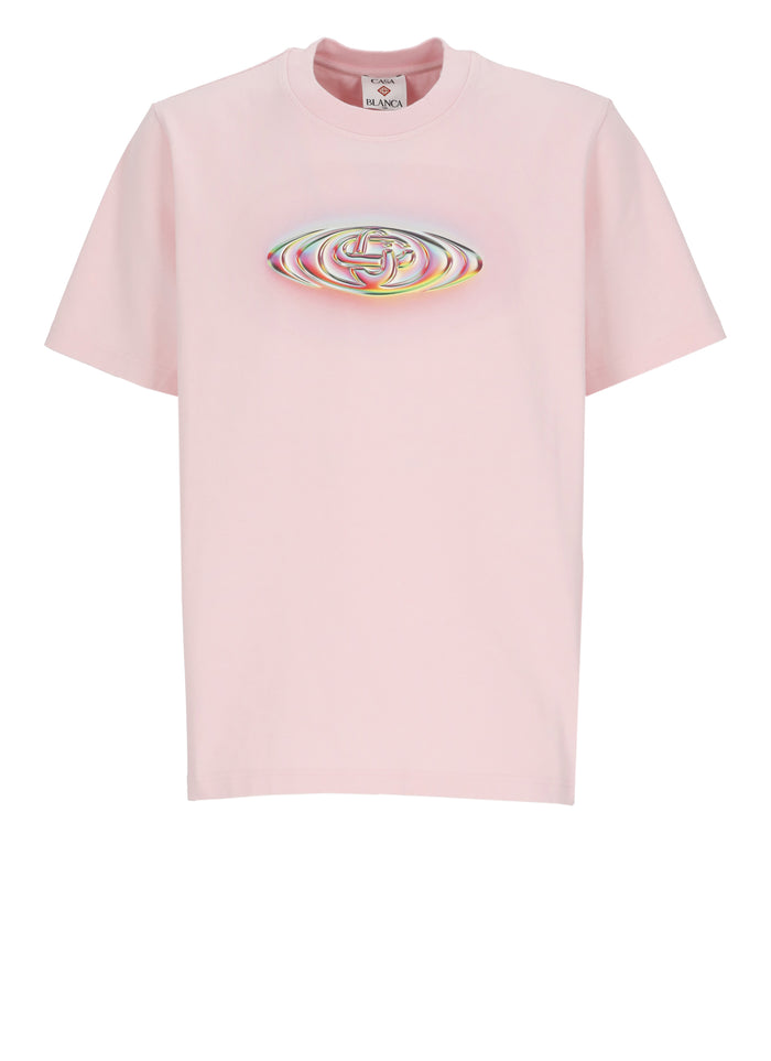 Casablanca T-shirts and Polos Pink Cotton