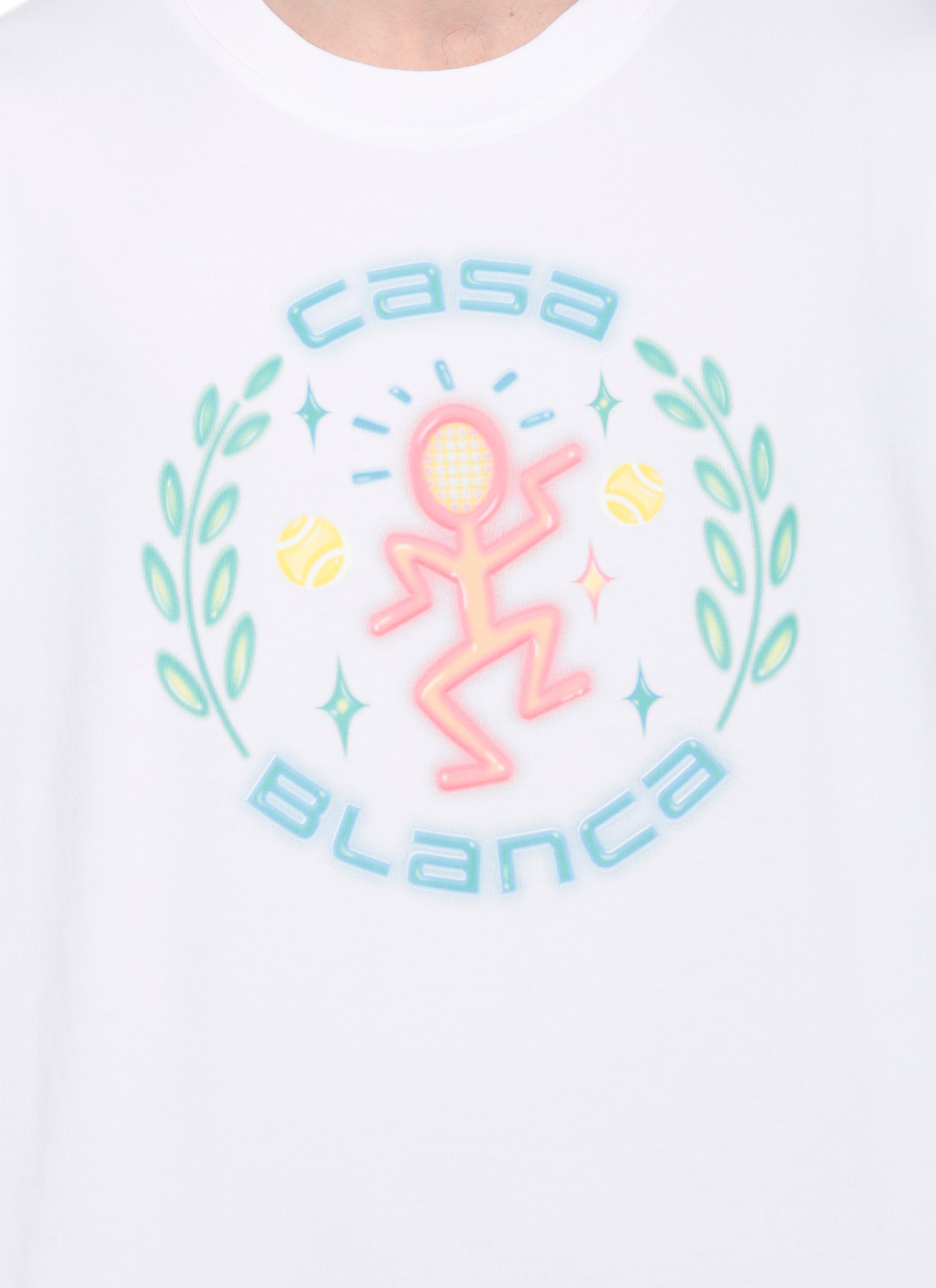 Casablanca T-shirts and Polos White Cotton