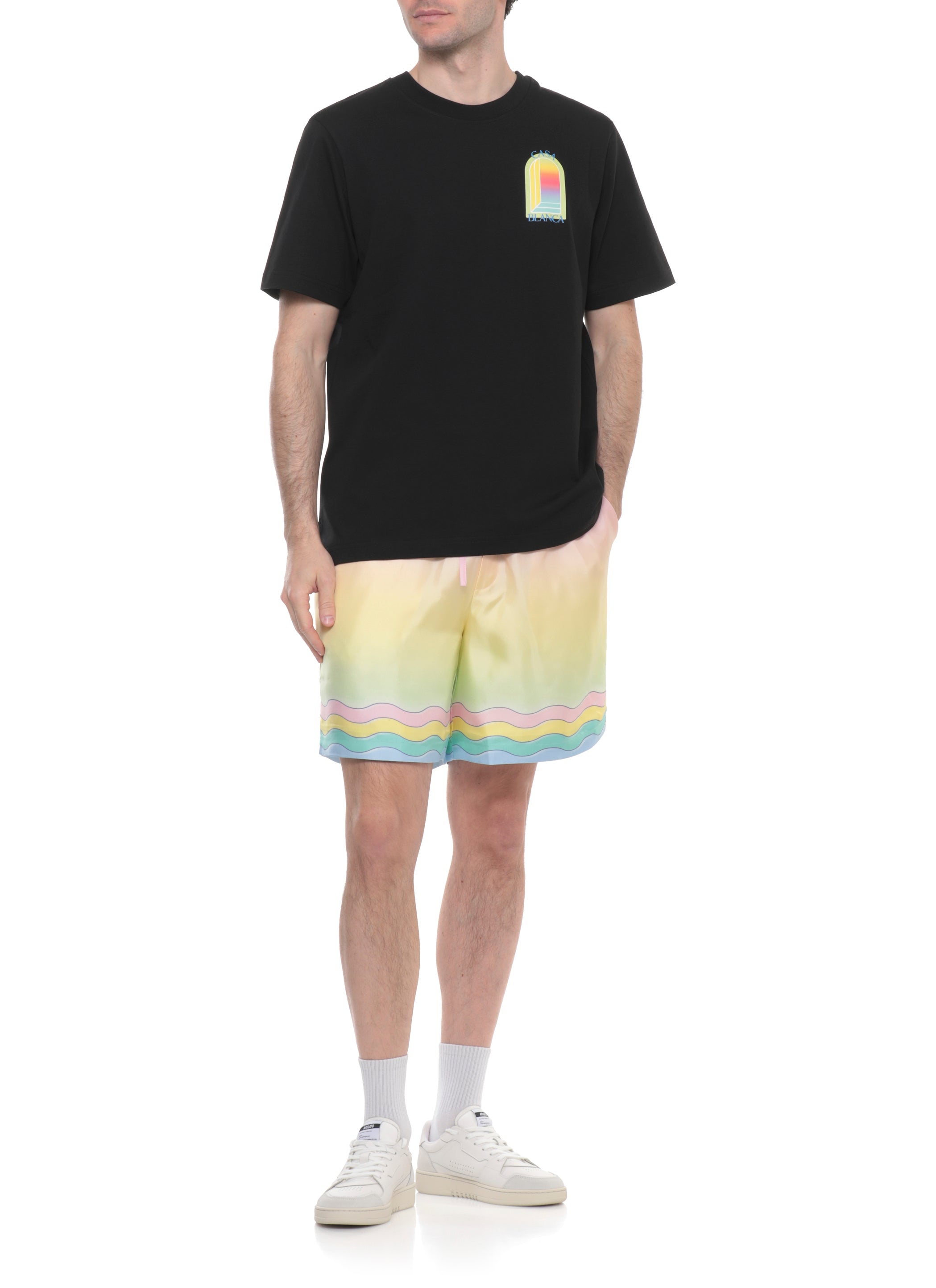 Casablanca T-shirts and Polos Black Cotton