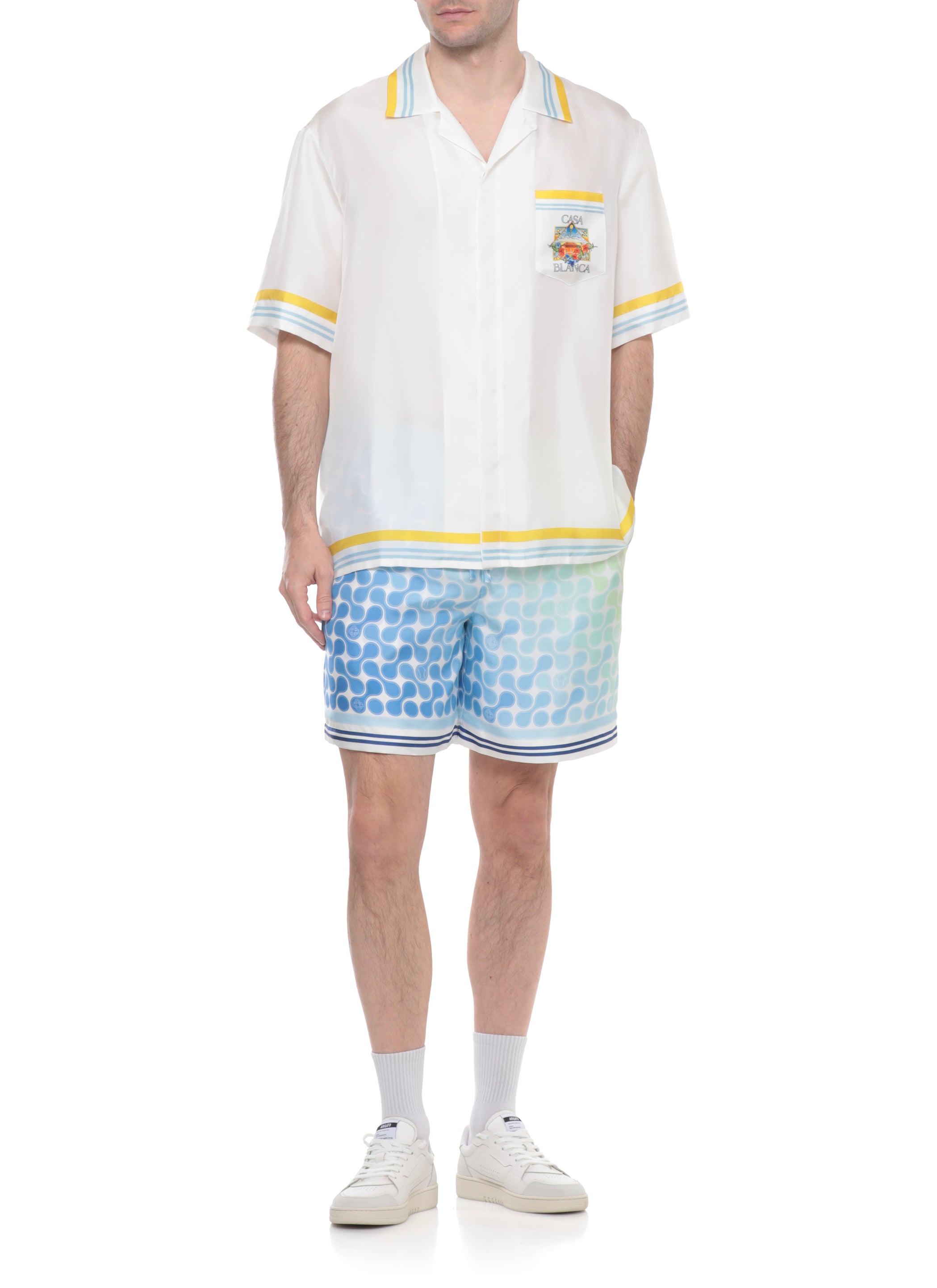 Casablanca Shorts MultiColour Silk