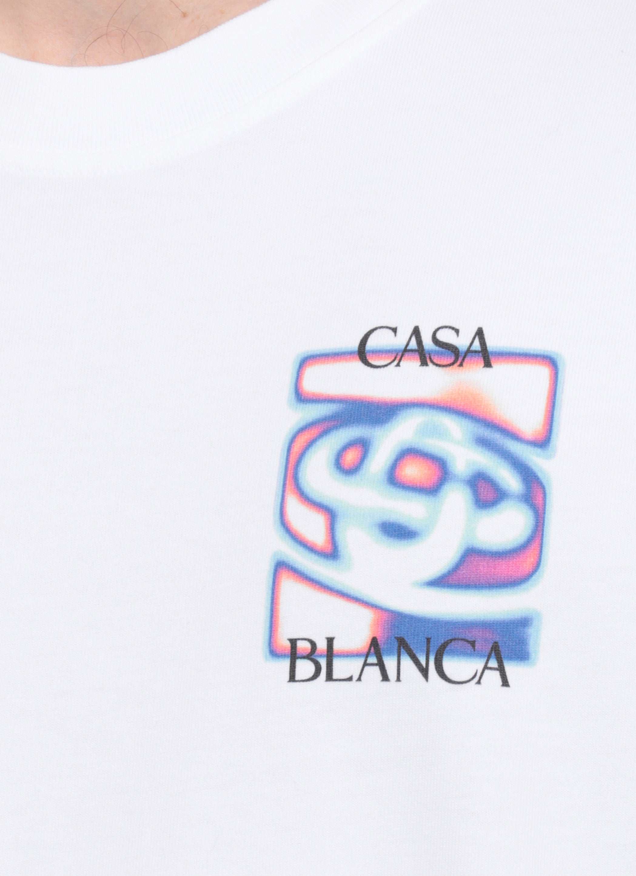 Casablanca T-shirts and Polos White Cotton