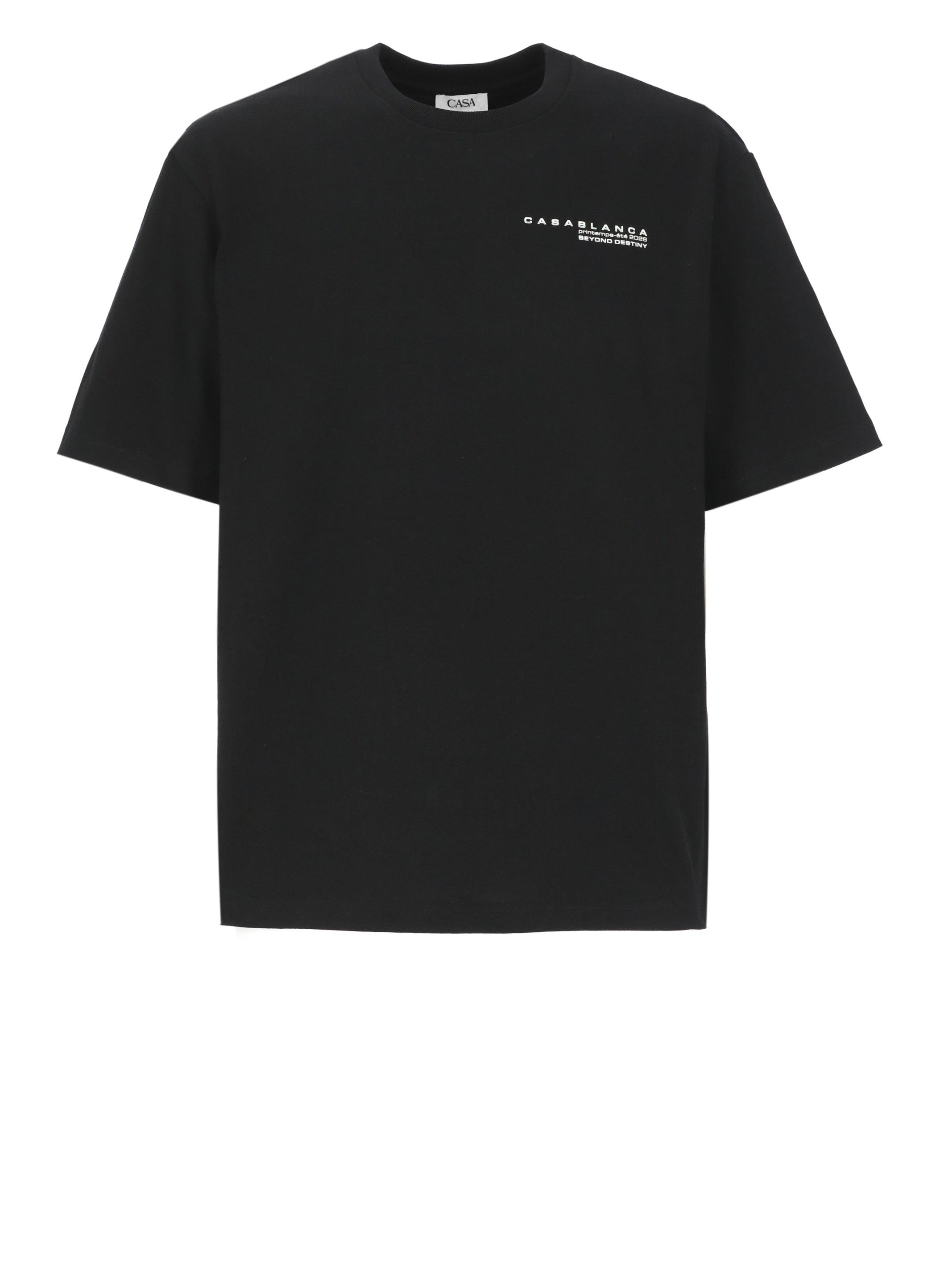 Casablanca T-shirts and Polos Black Cotton