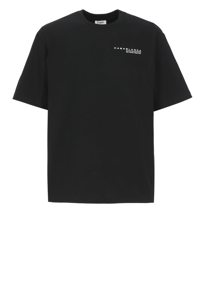 Casablanca T-shirts and Polos Black Cotton
