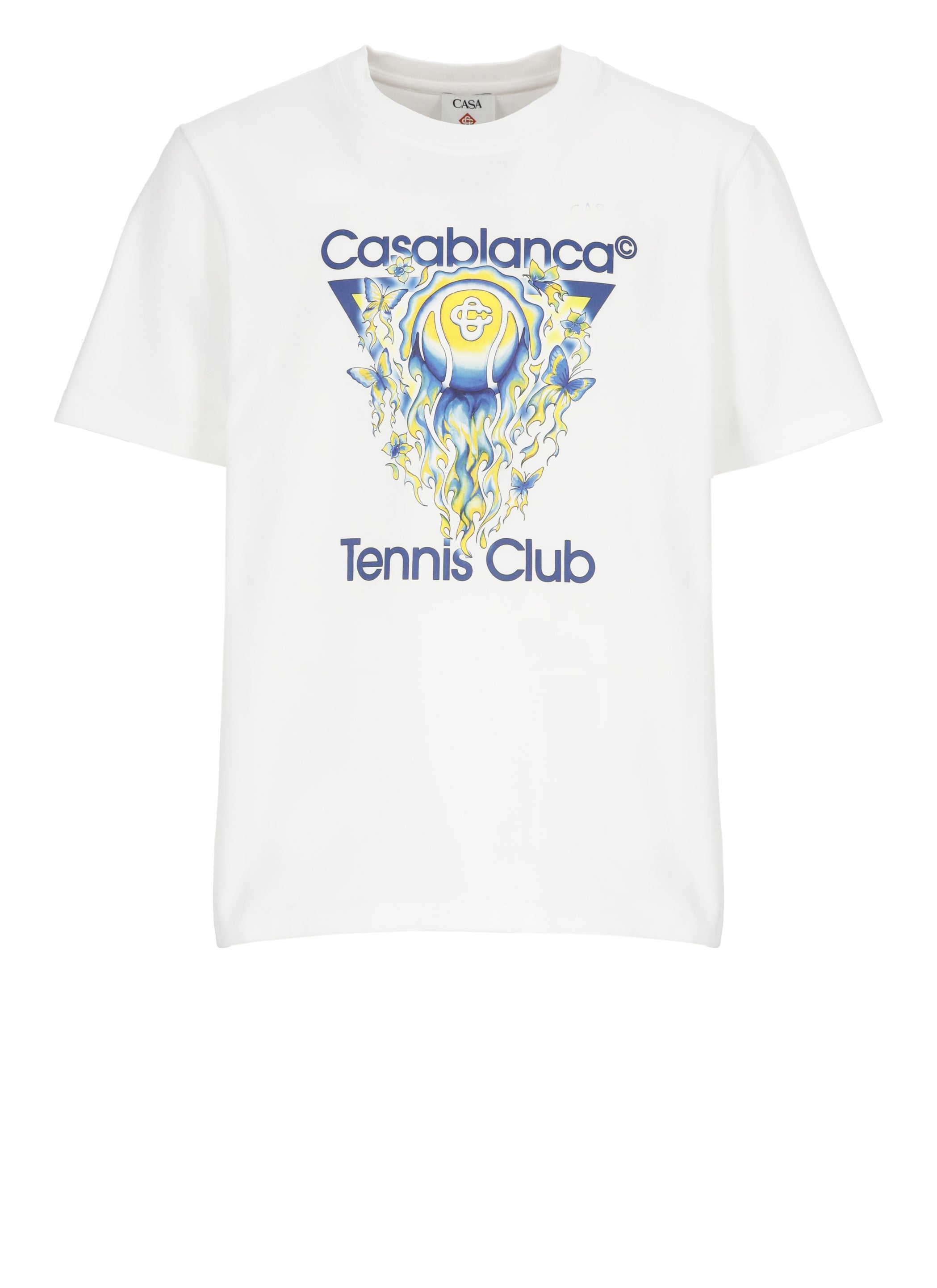 Casablanca T-shirts and Polos White Cotton