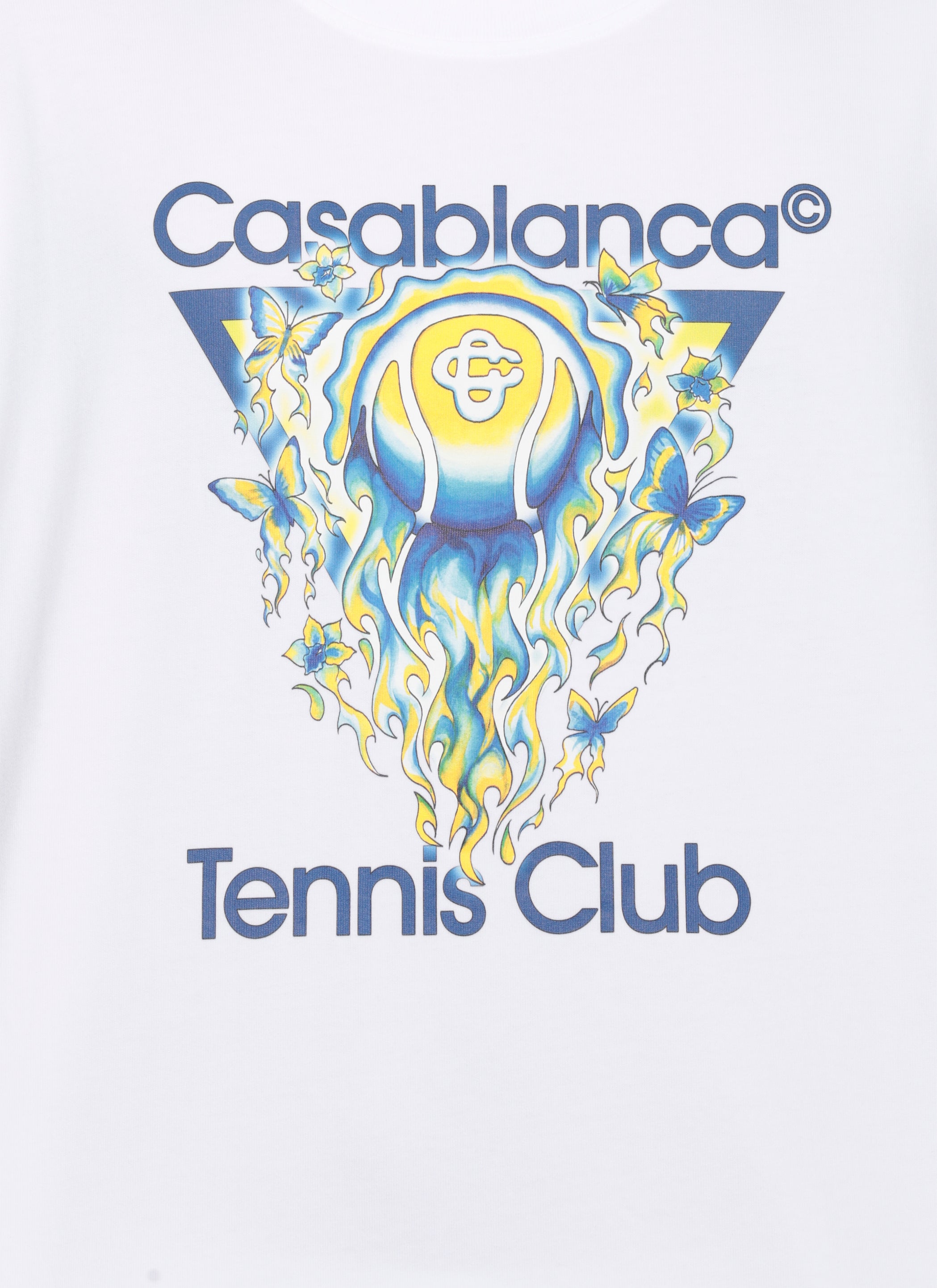 Casablanca T-shirts and Polos White Cotton