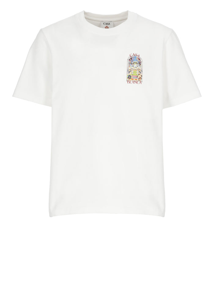 Casablanca T-shirts and Polos White Cotton