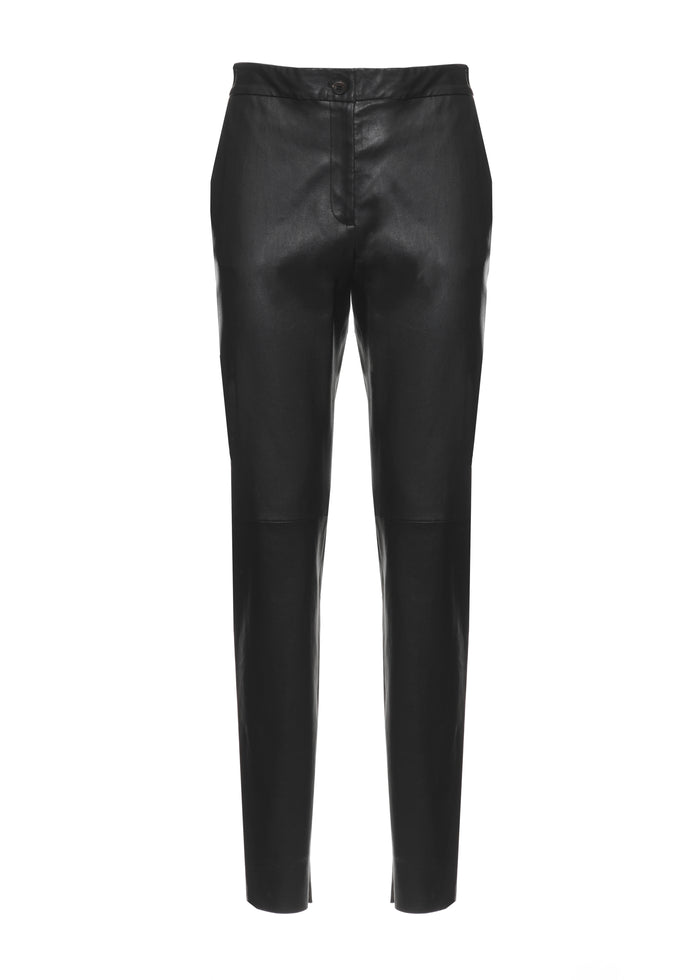 Antonelli Firenze Trousers Black Lamb Leather