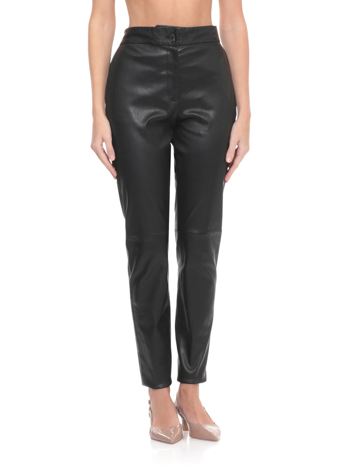 Antonelli Firenze Trousers Black Lamb Leather
