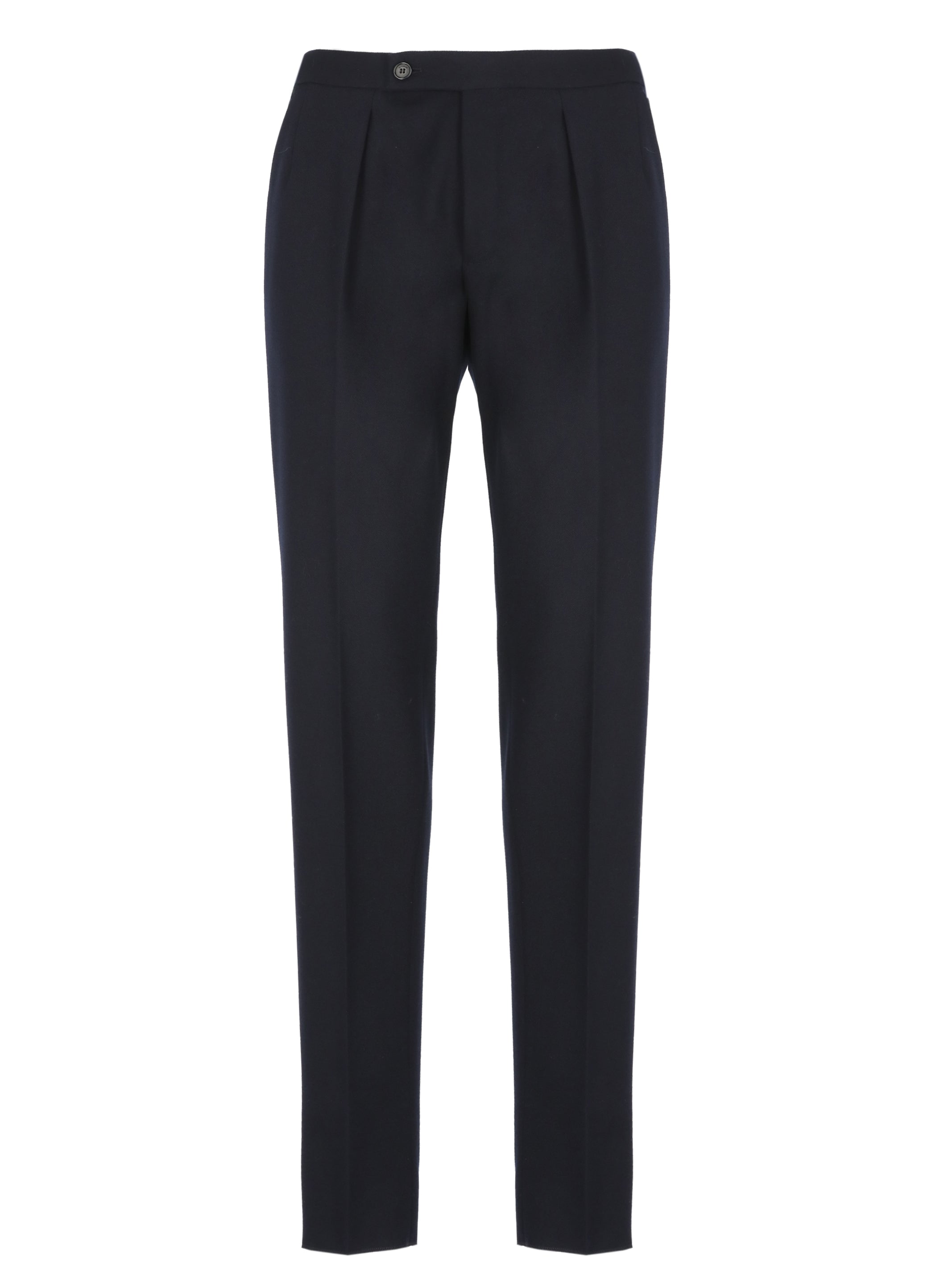 Incotex Trousers Blue Wool Pocket Lining: Cotton