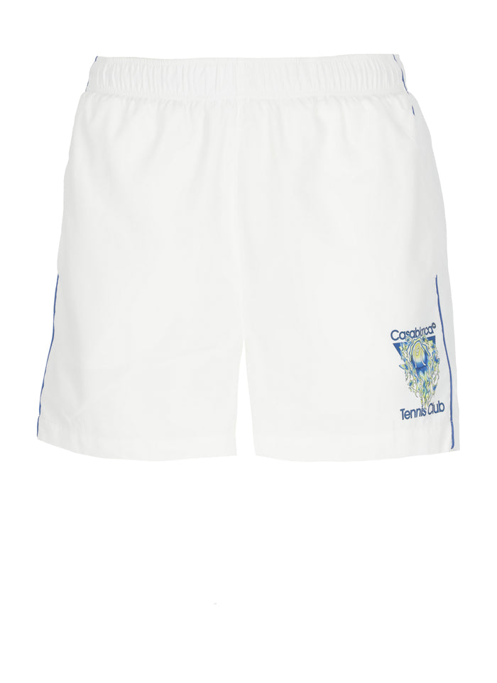Casablanca Shorts White Polyester