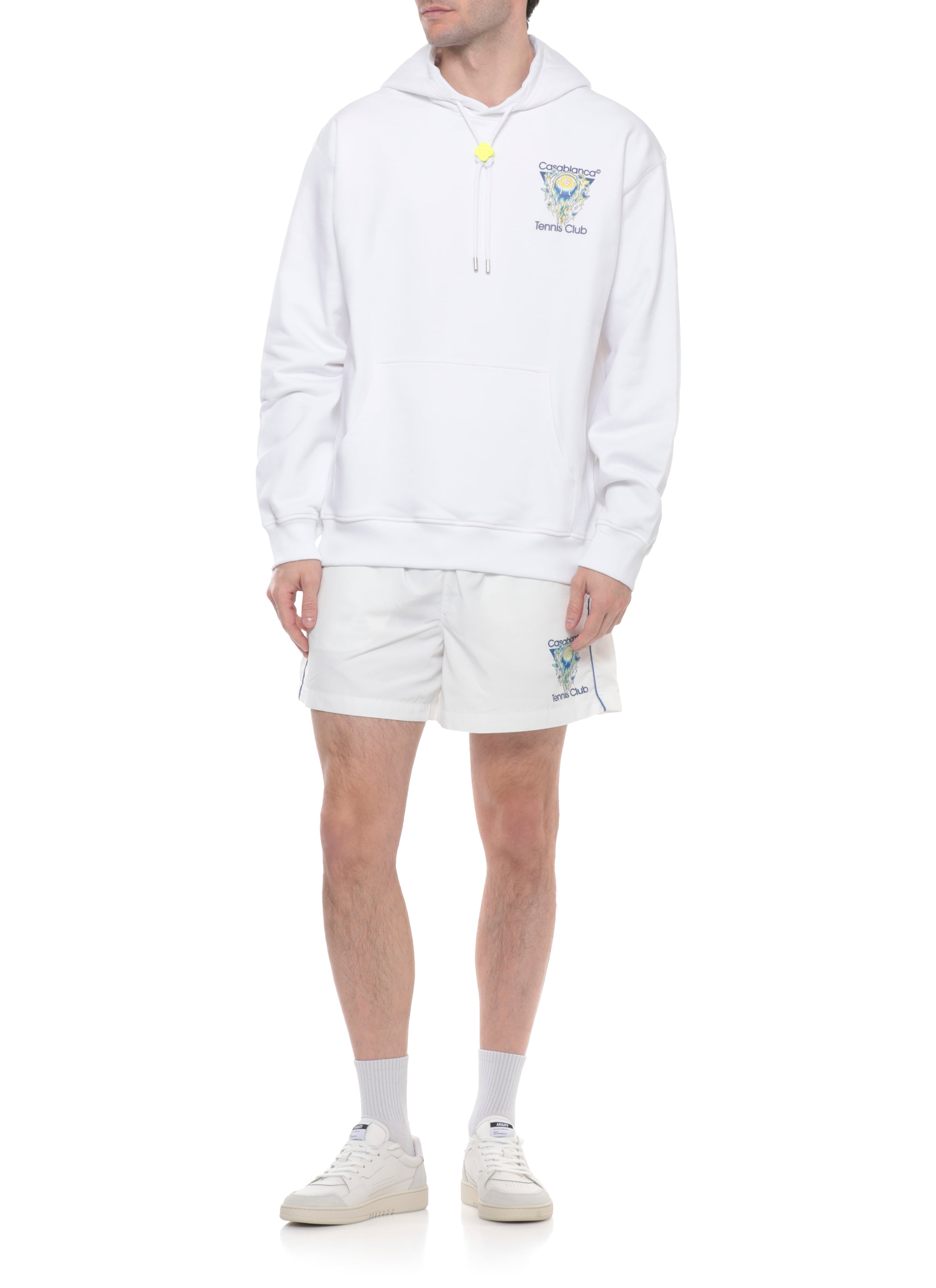 Casablanca Shorts White Polyester