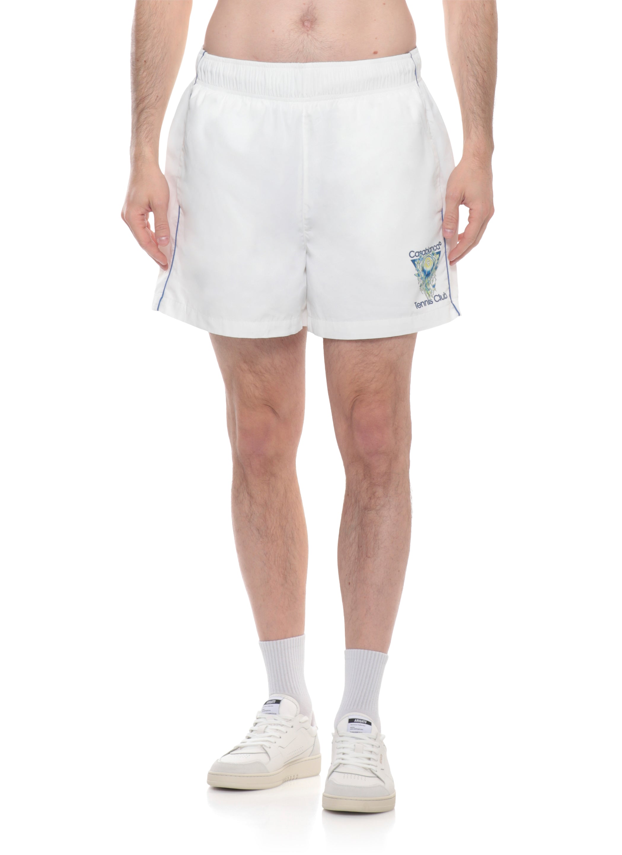 Casablanca Shorts White Polyester