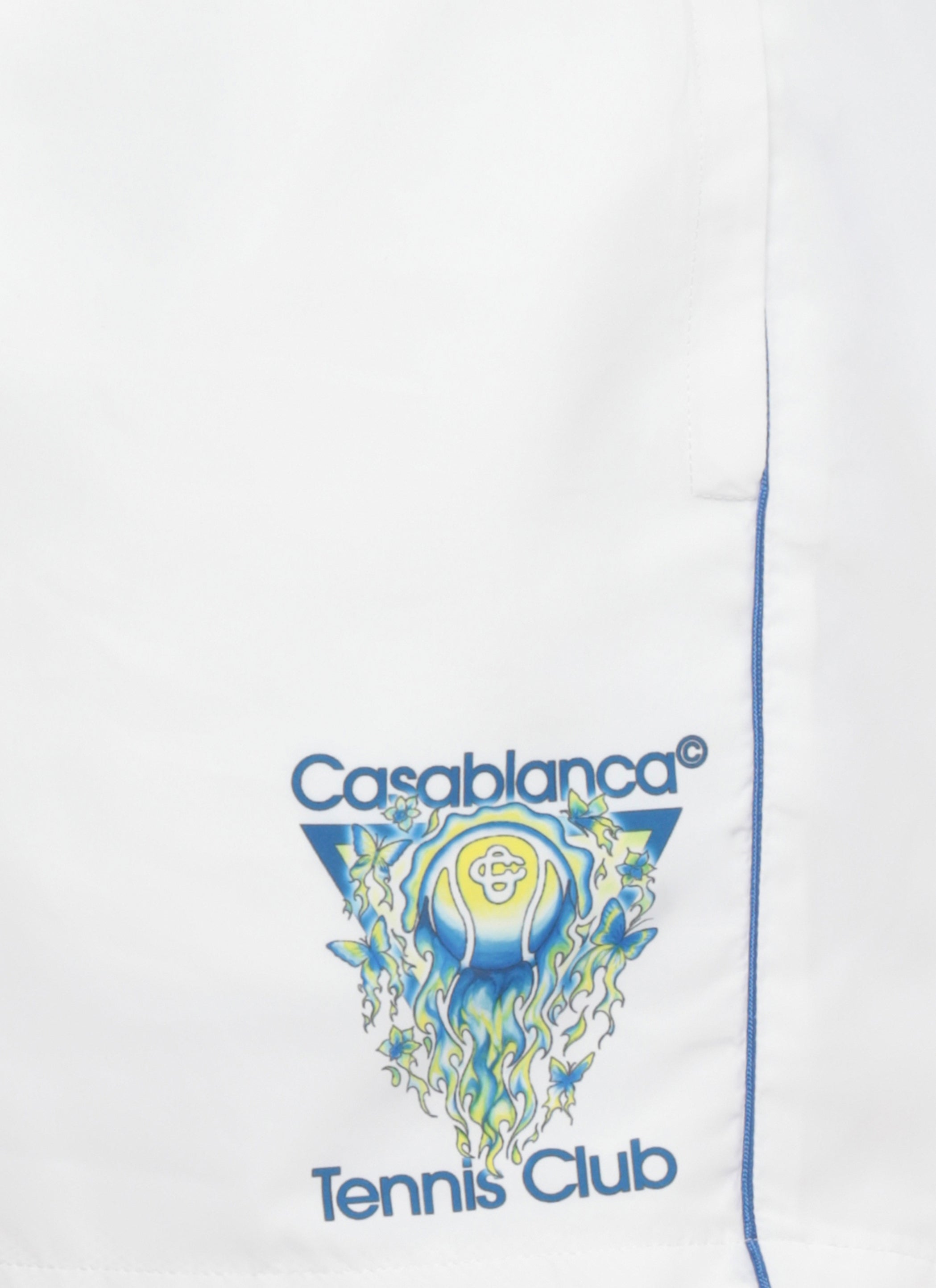 Casablanca Shorts White Polyester