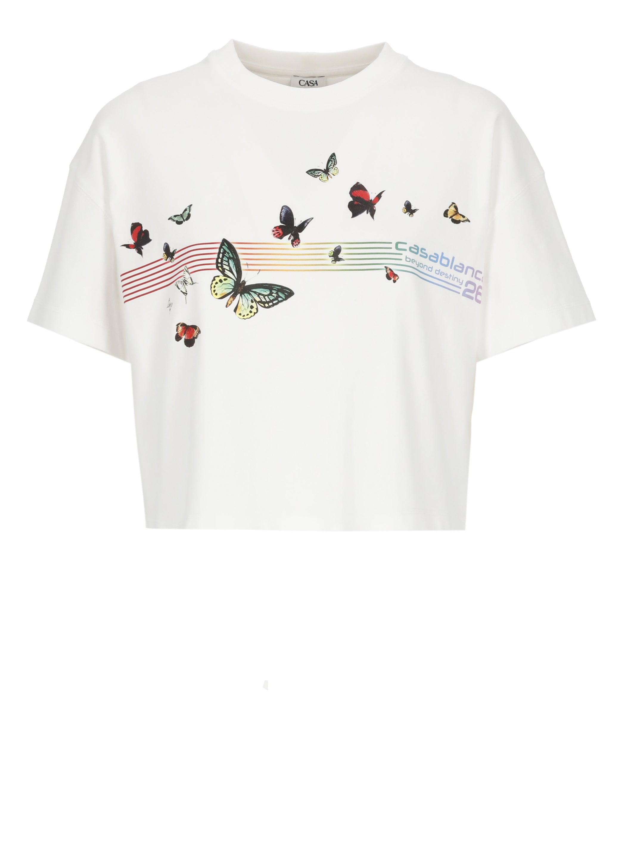 Casablanca T-shirts and Polos White Cotton