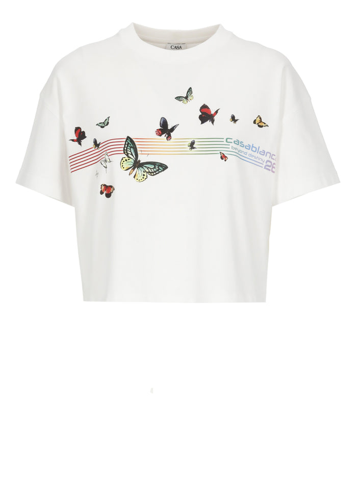 Casablanca T-shirts and Polos White Cotton
