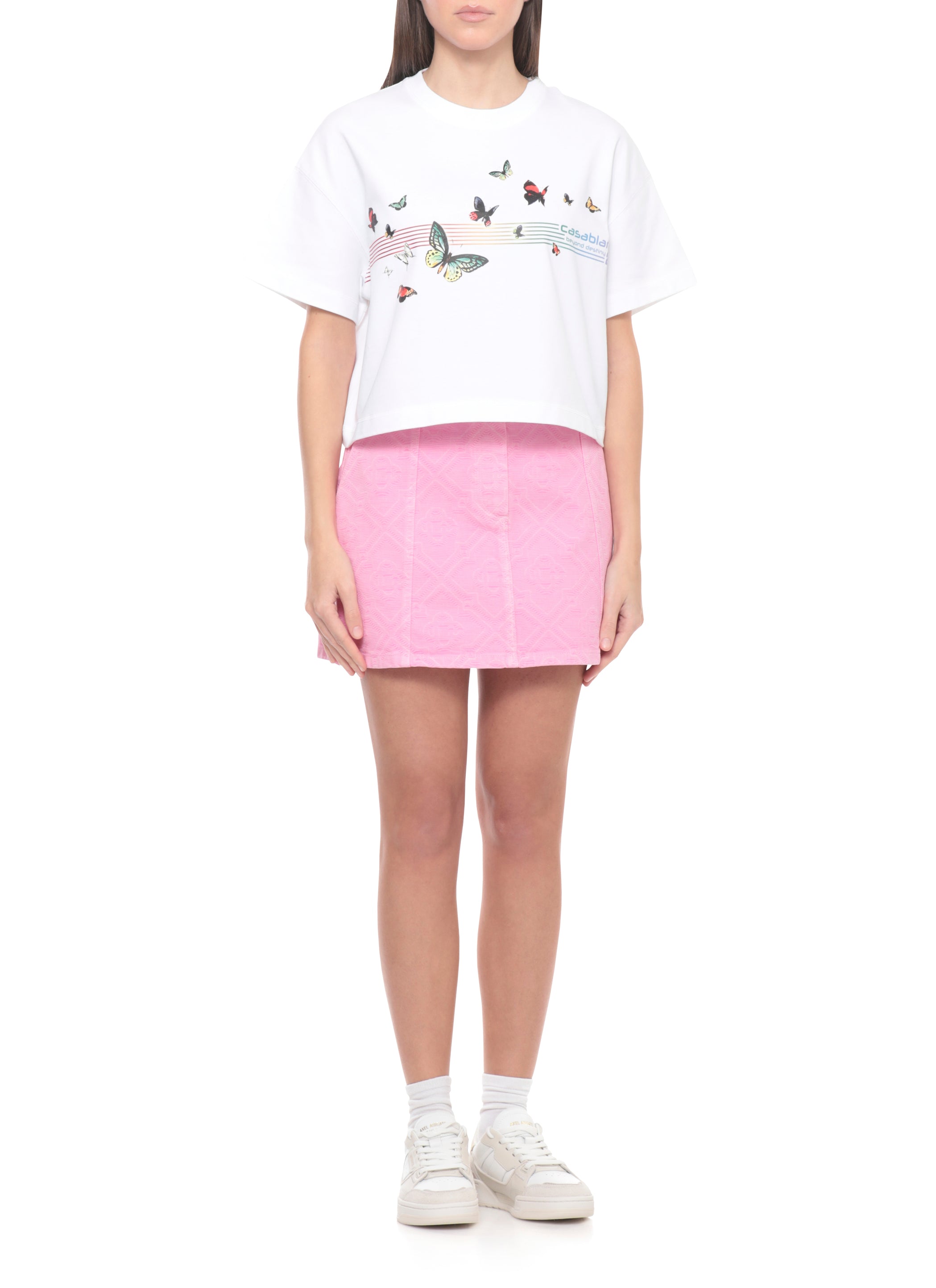 Casablanca T-shirts and Polos White Cotton