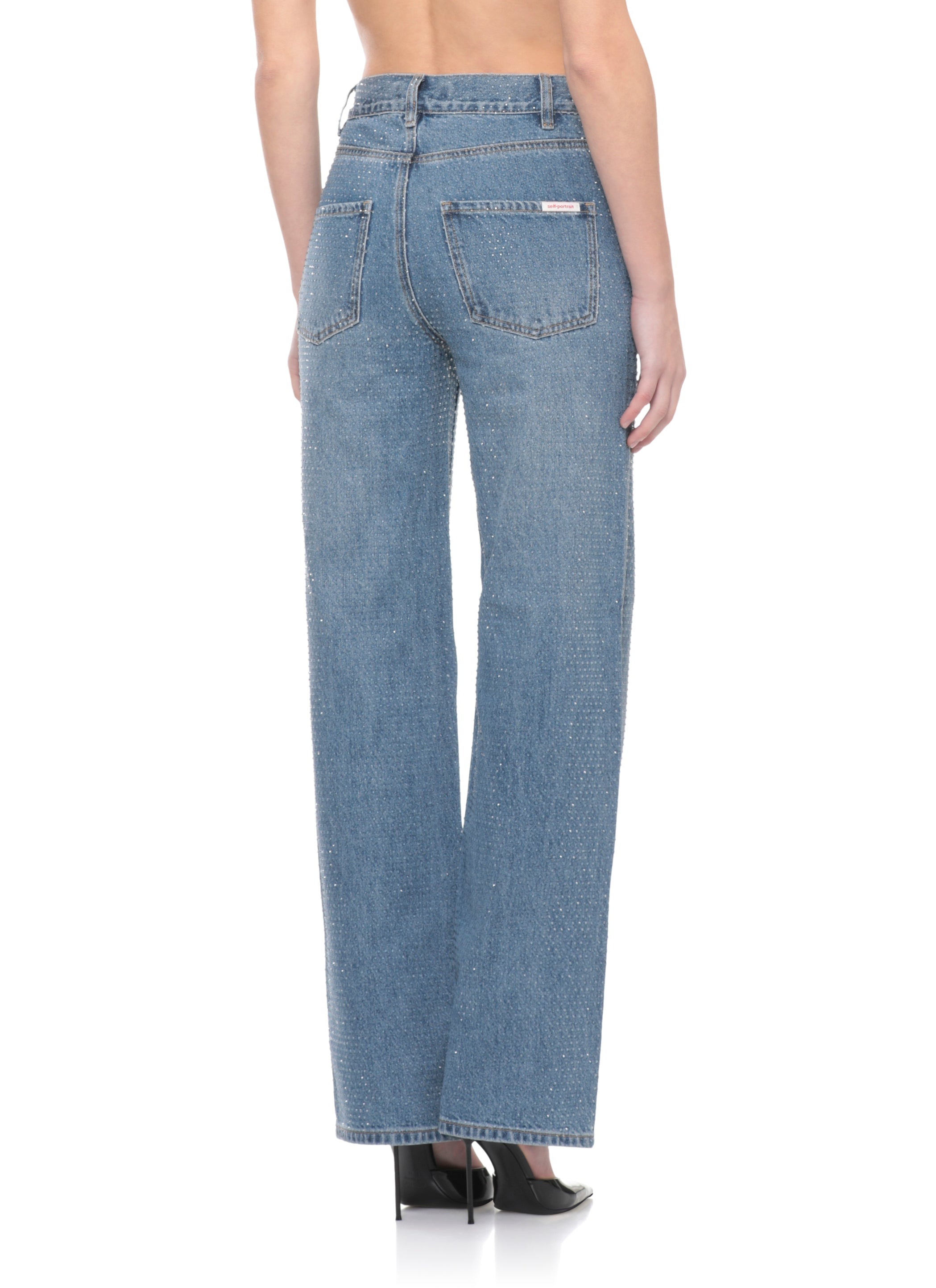 Self Portrait Jeans Blue