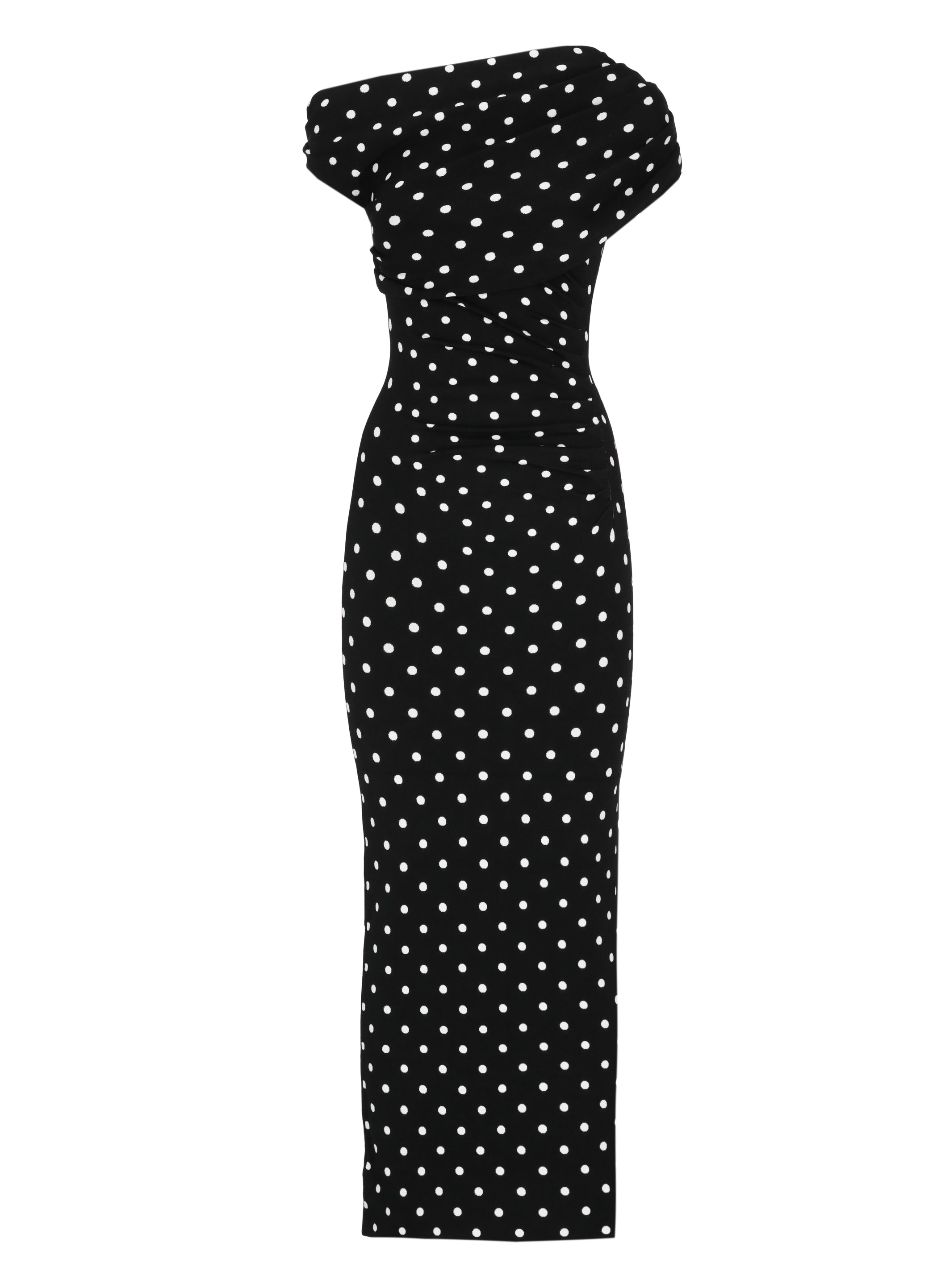 SELF PORTRAIT Dresses Black Viscose Polyamide Elastane
